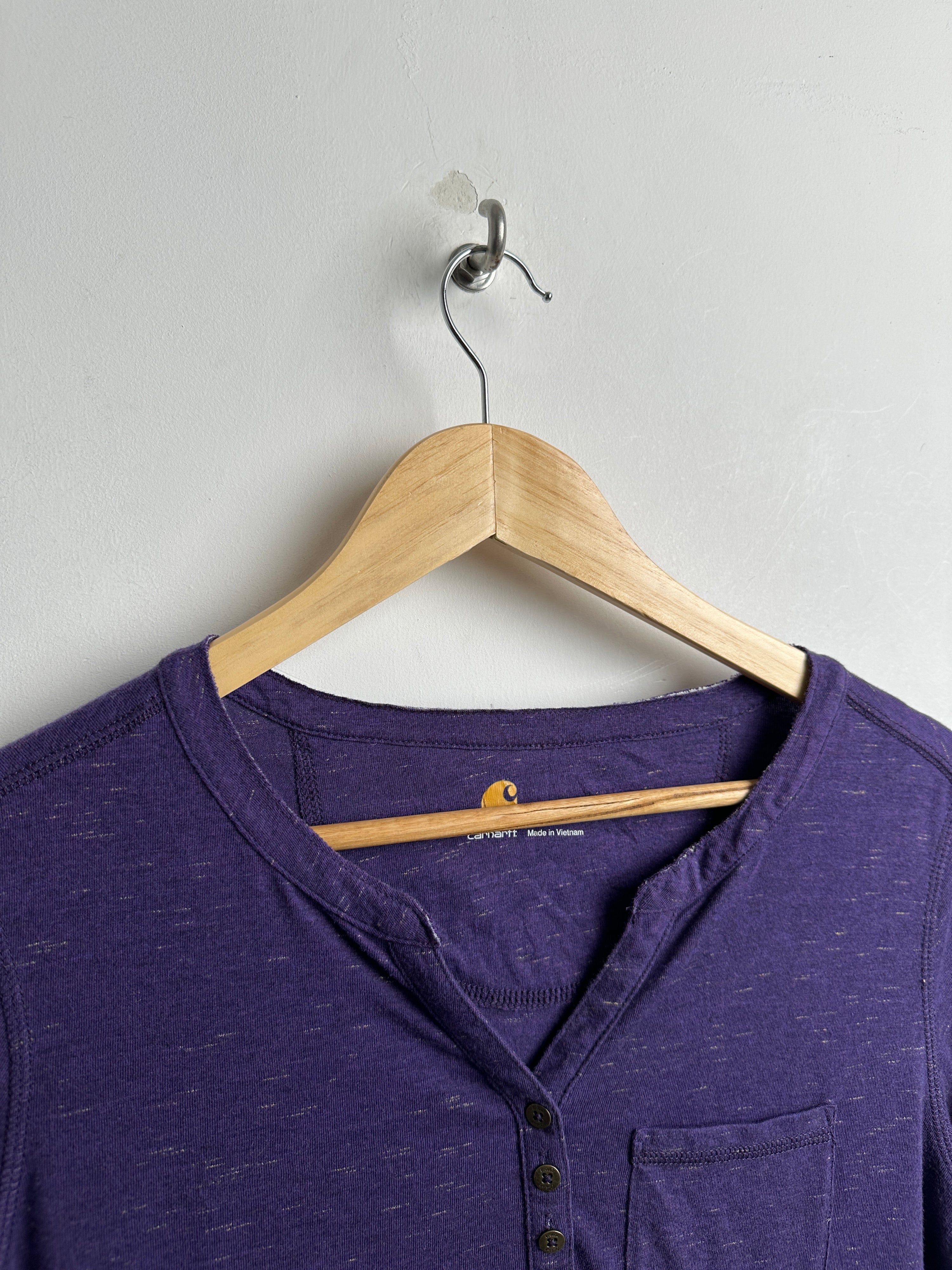 CARHARTT Purple V-neck