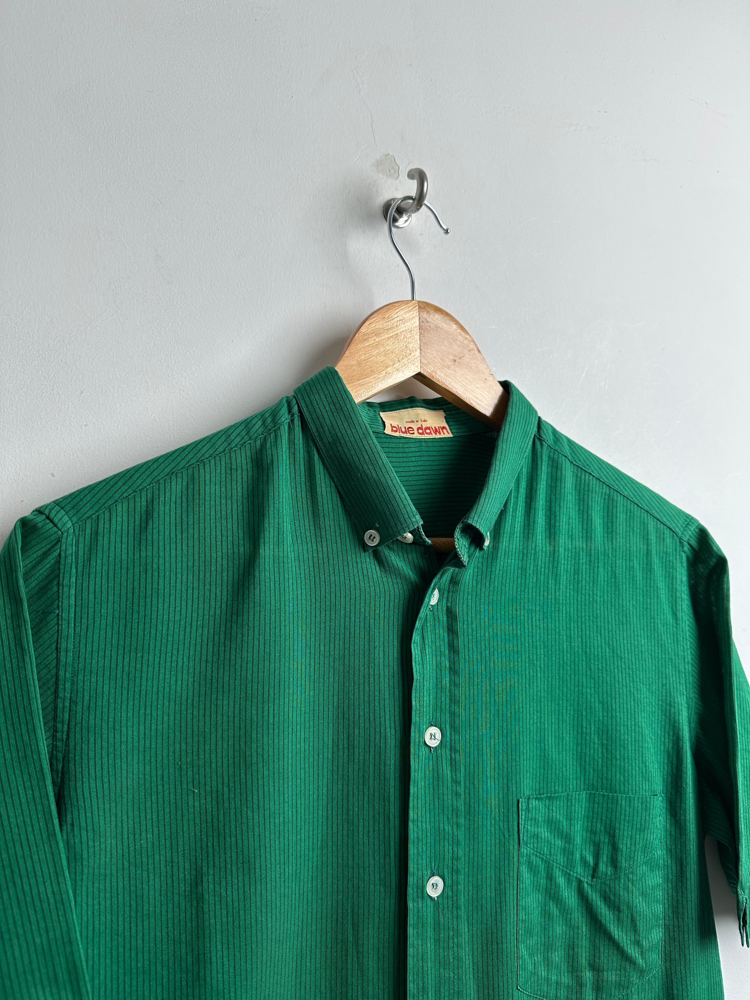 BLUE DAWN Green Shirt
