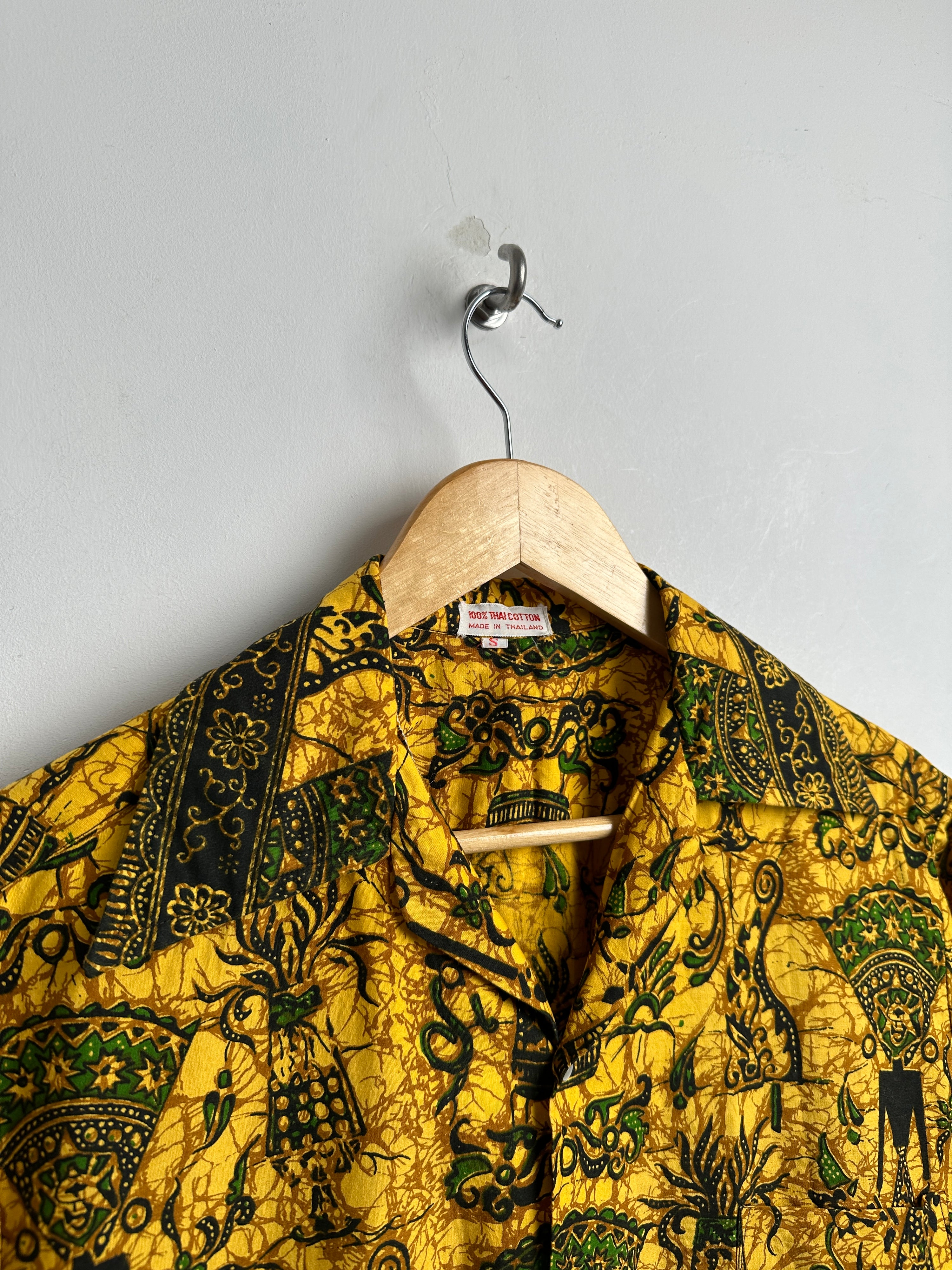 Thai cotton short sleeve shirt