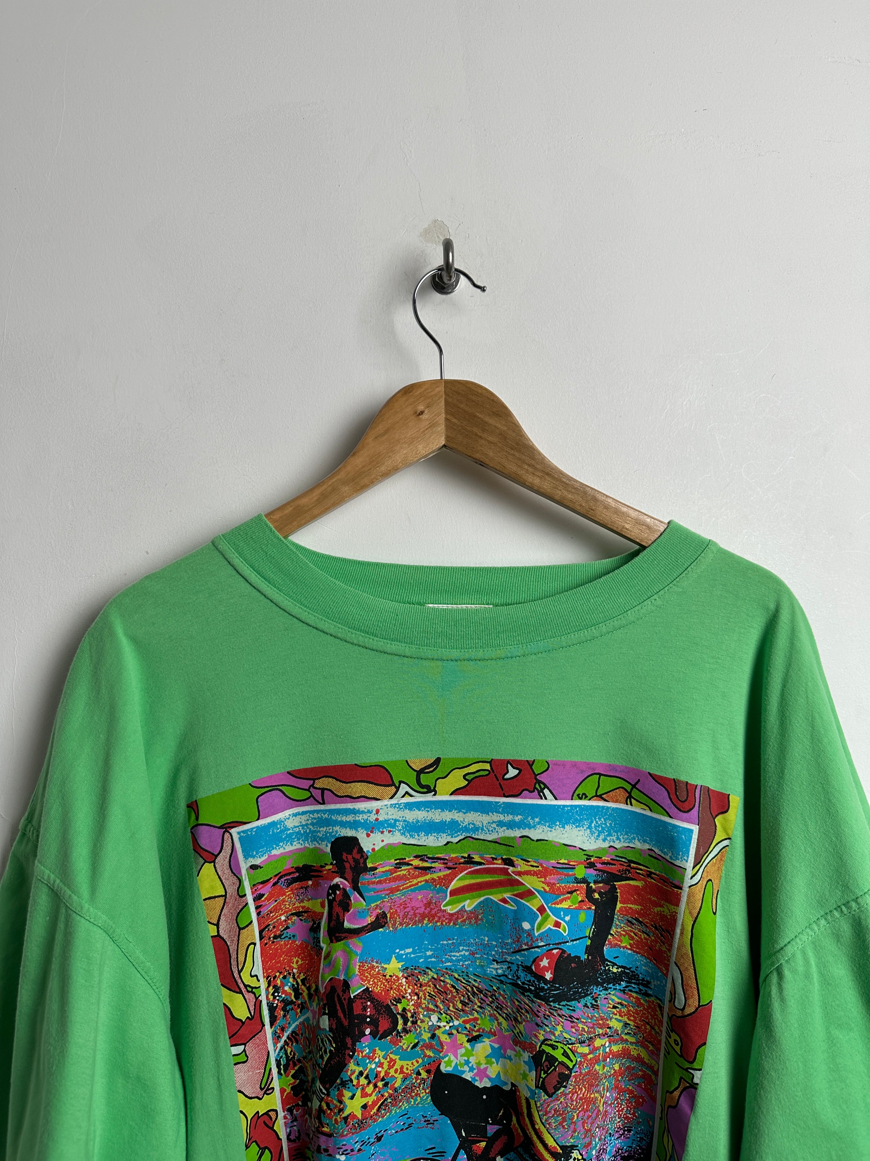 ALEX ATHLETICS Green Summery Tee
