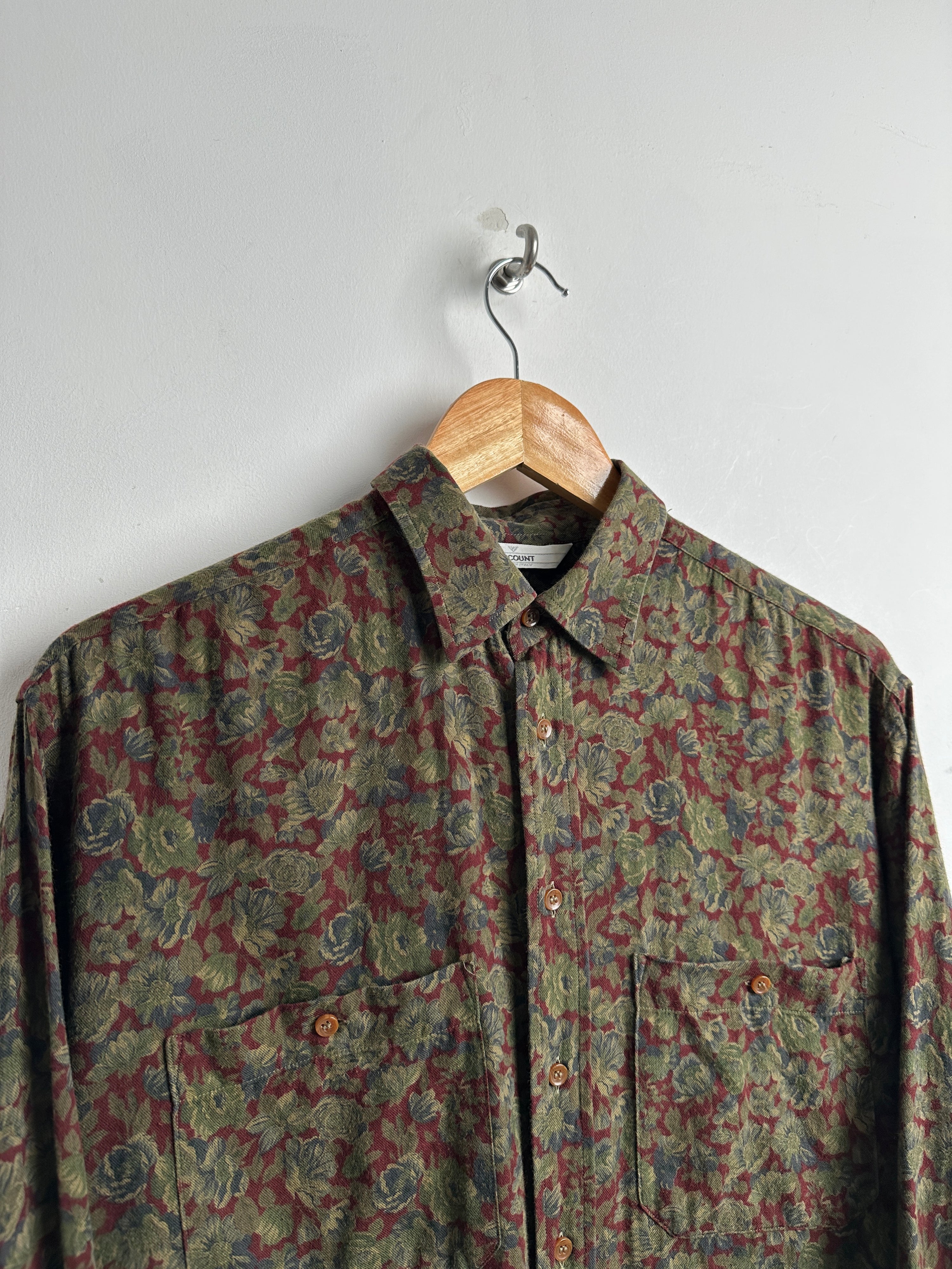 Viscount vintage long sleeve shirt - thrift.mt