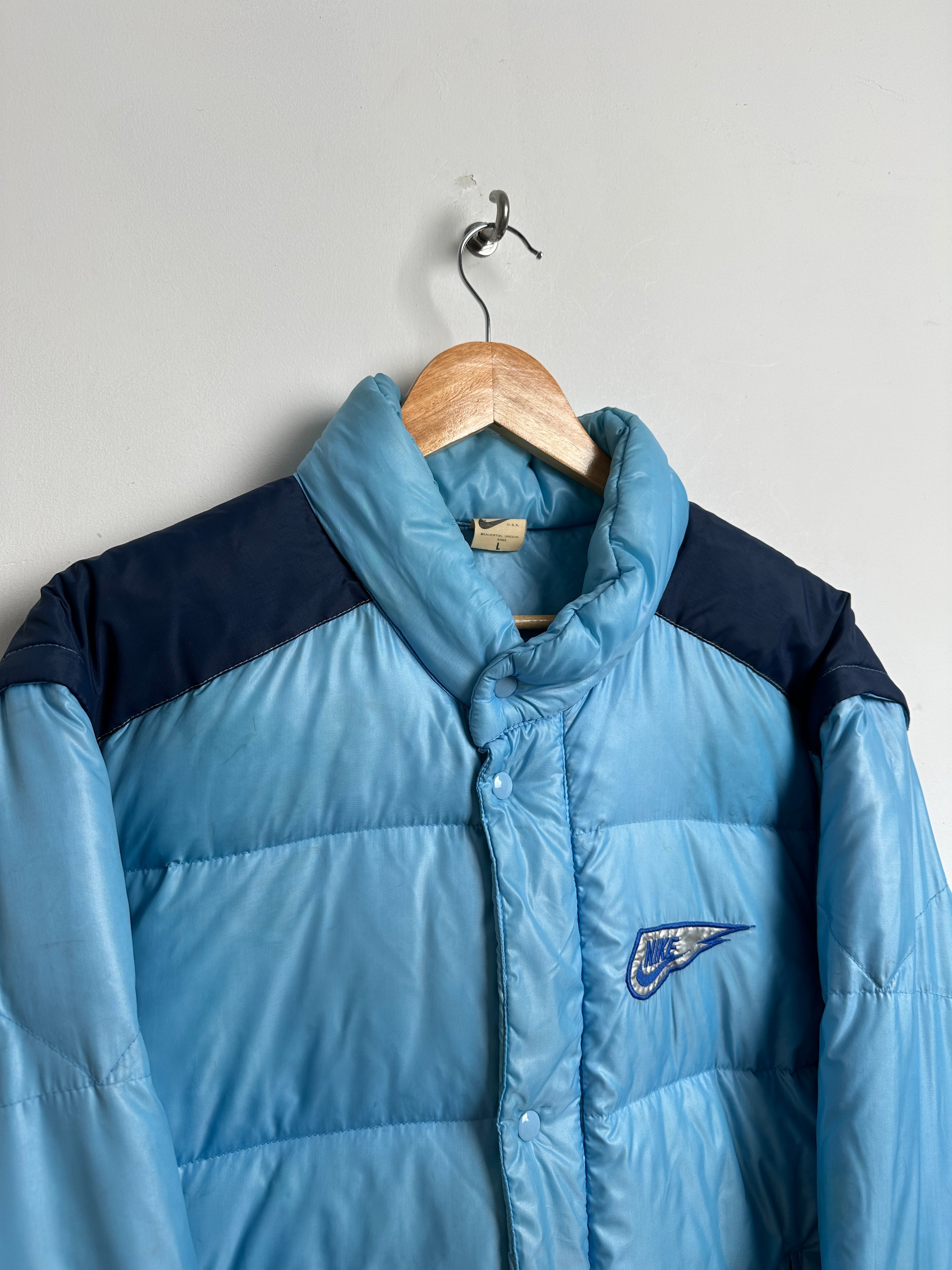 NIKE Vintage 90s down jacket ski jacket ski blouson winter - thrift.mt