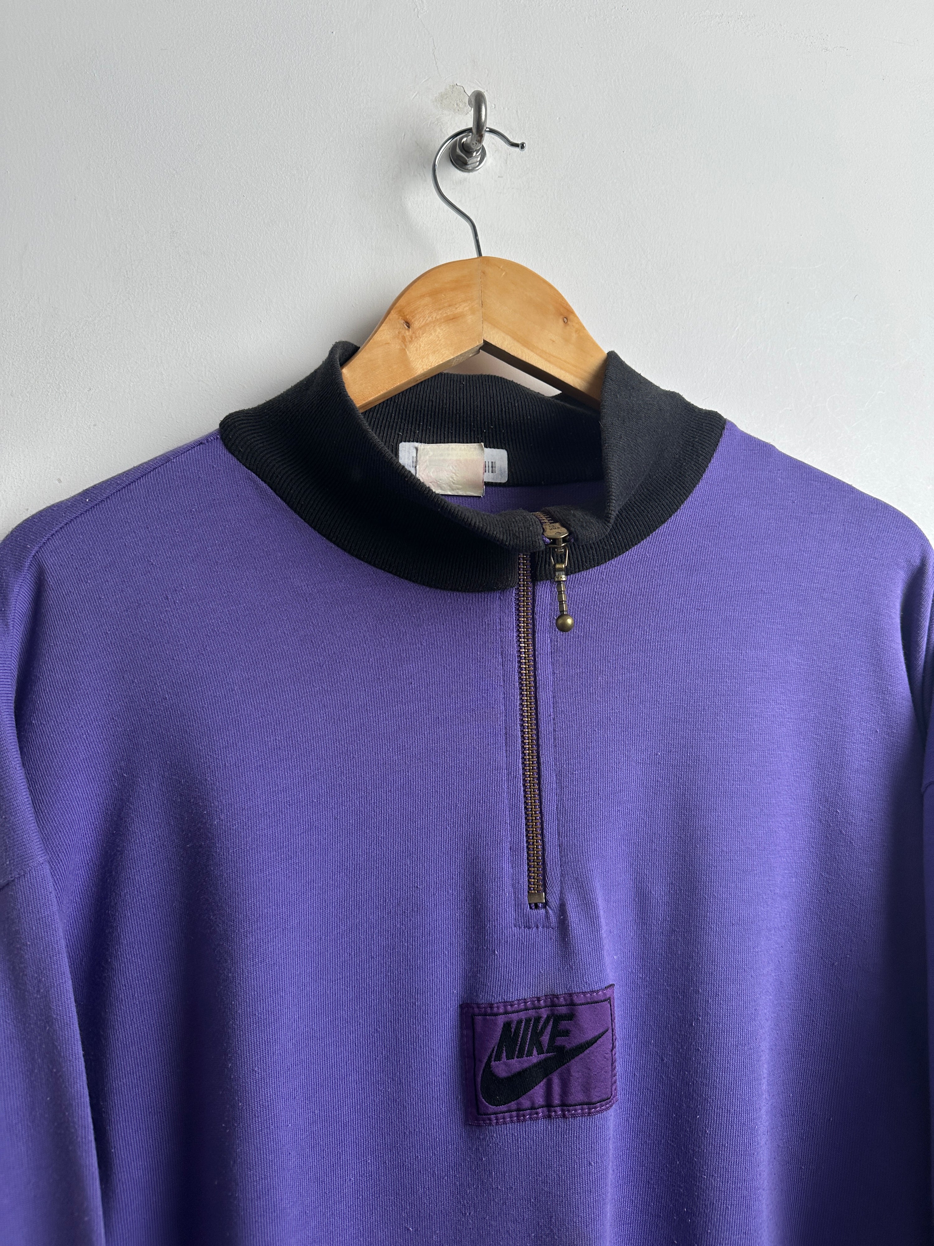 NIKE Half Zip-Up in Indigo