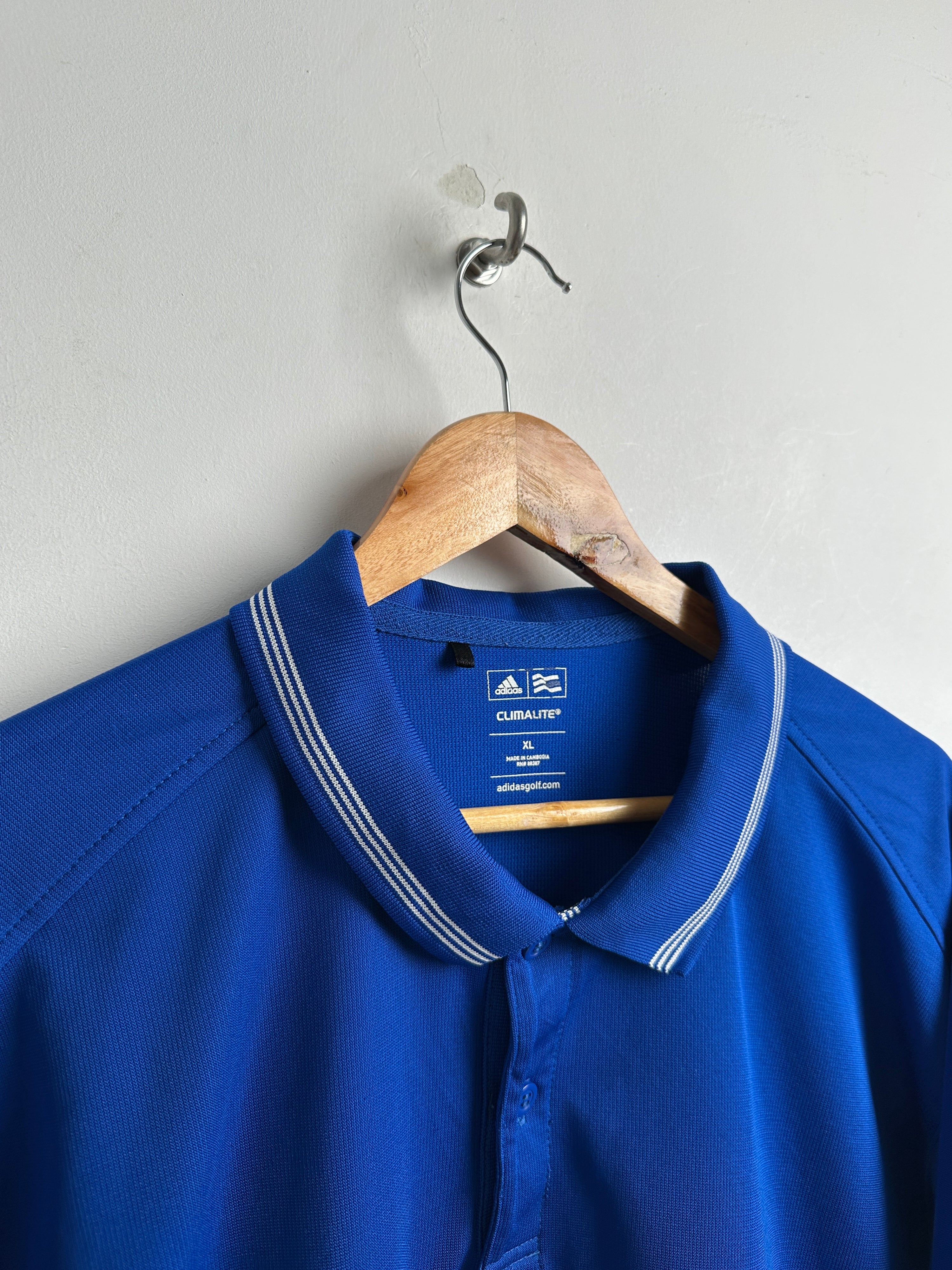 ADIDAS Golf Blue Short Sleeve Tee