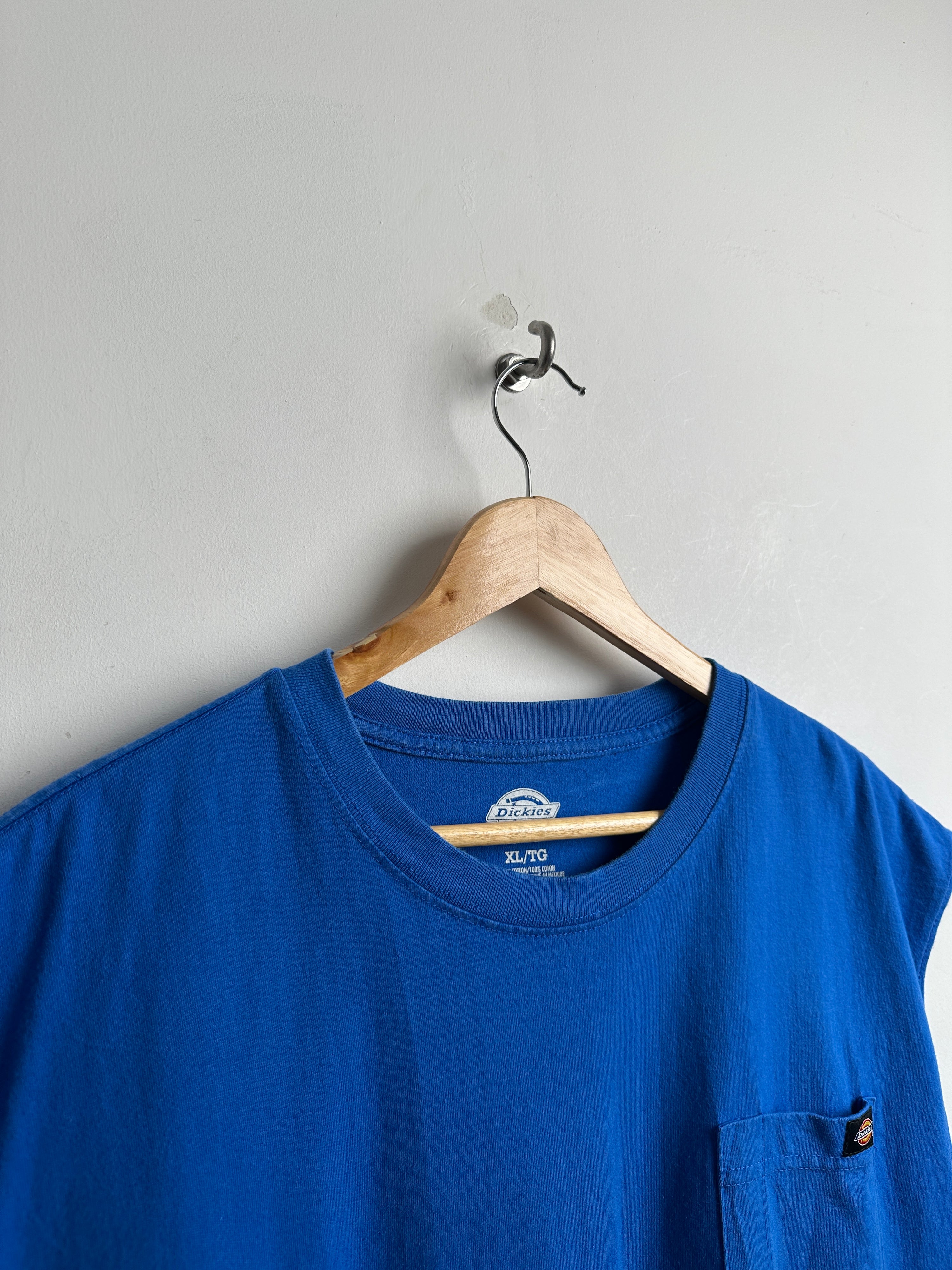 DICKIES Electric Blue Sleeveless Tee