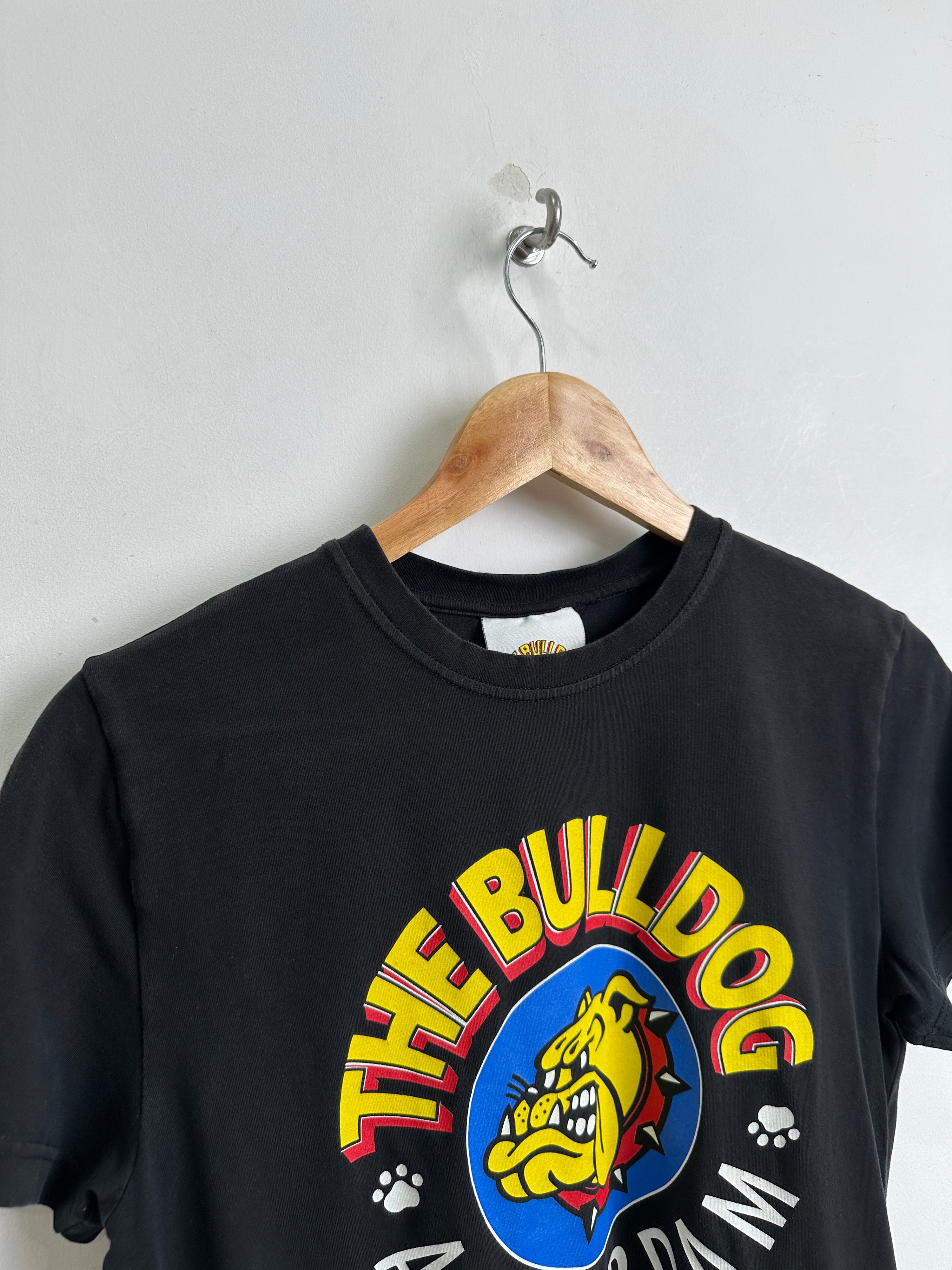 THE BULLDOG AMSTERDAM short-sleeve tee in black