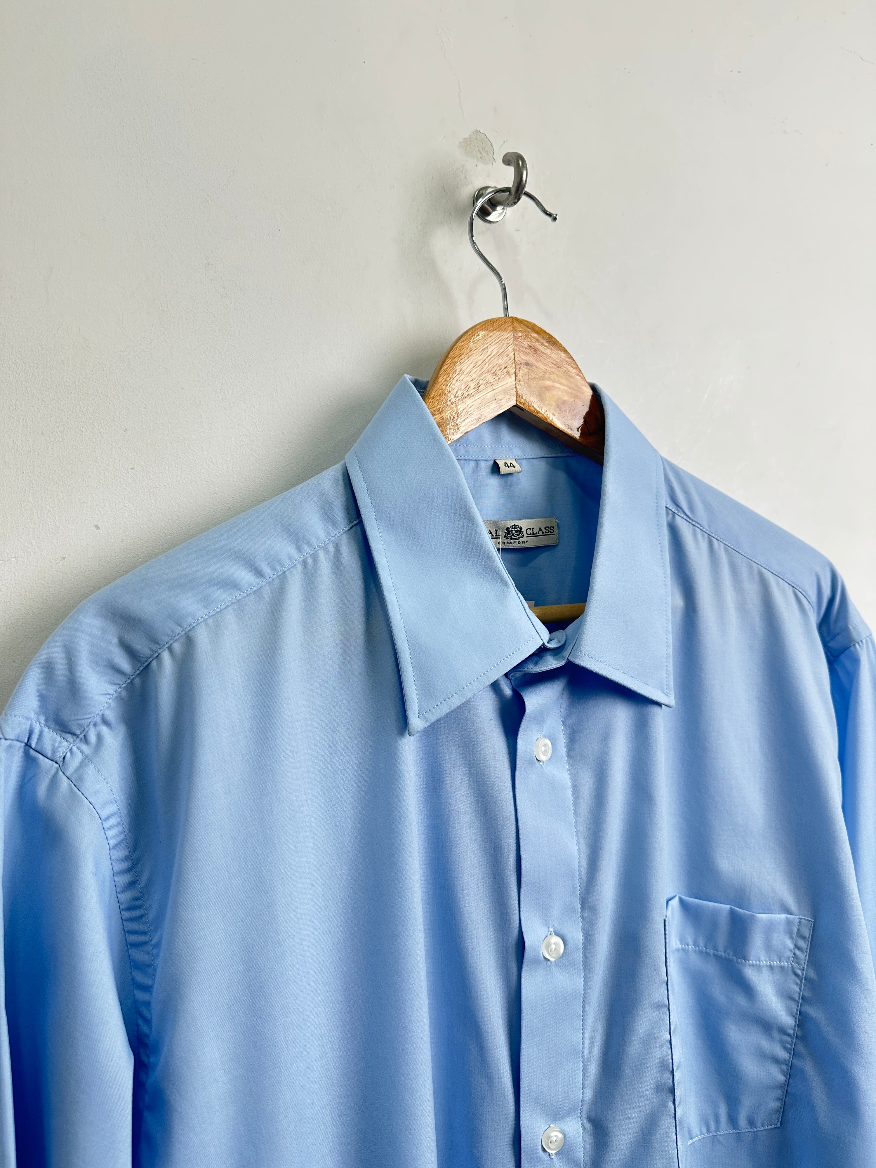 ROYAL CLASS vintage long-sleeve shirt in blue