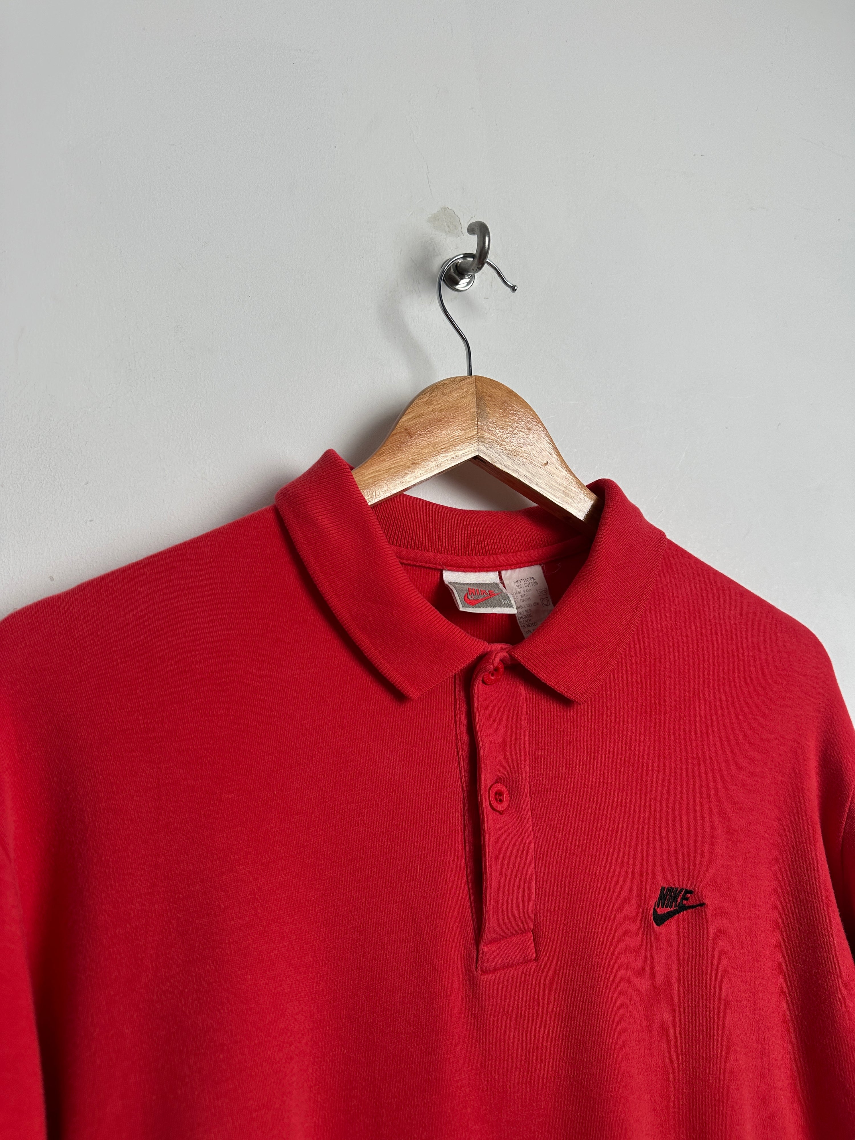 NIKE Short-sleeve polo shirt in red