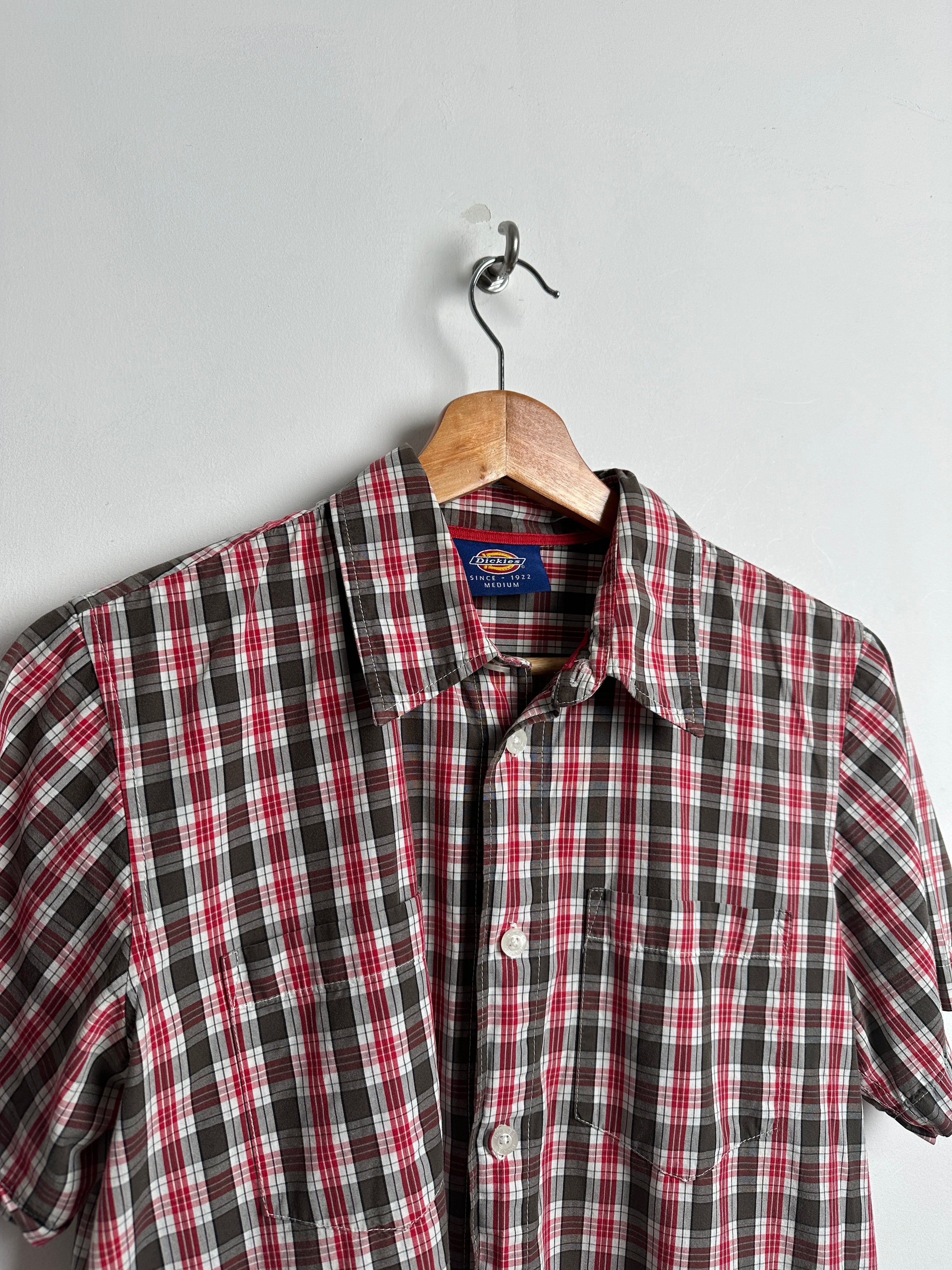 DICKIES SHORT SLEEVE CHECKED SHIRT - thrift.mt