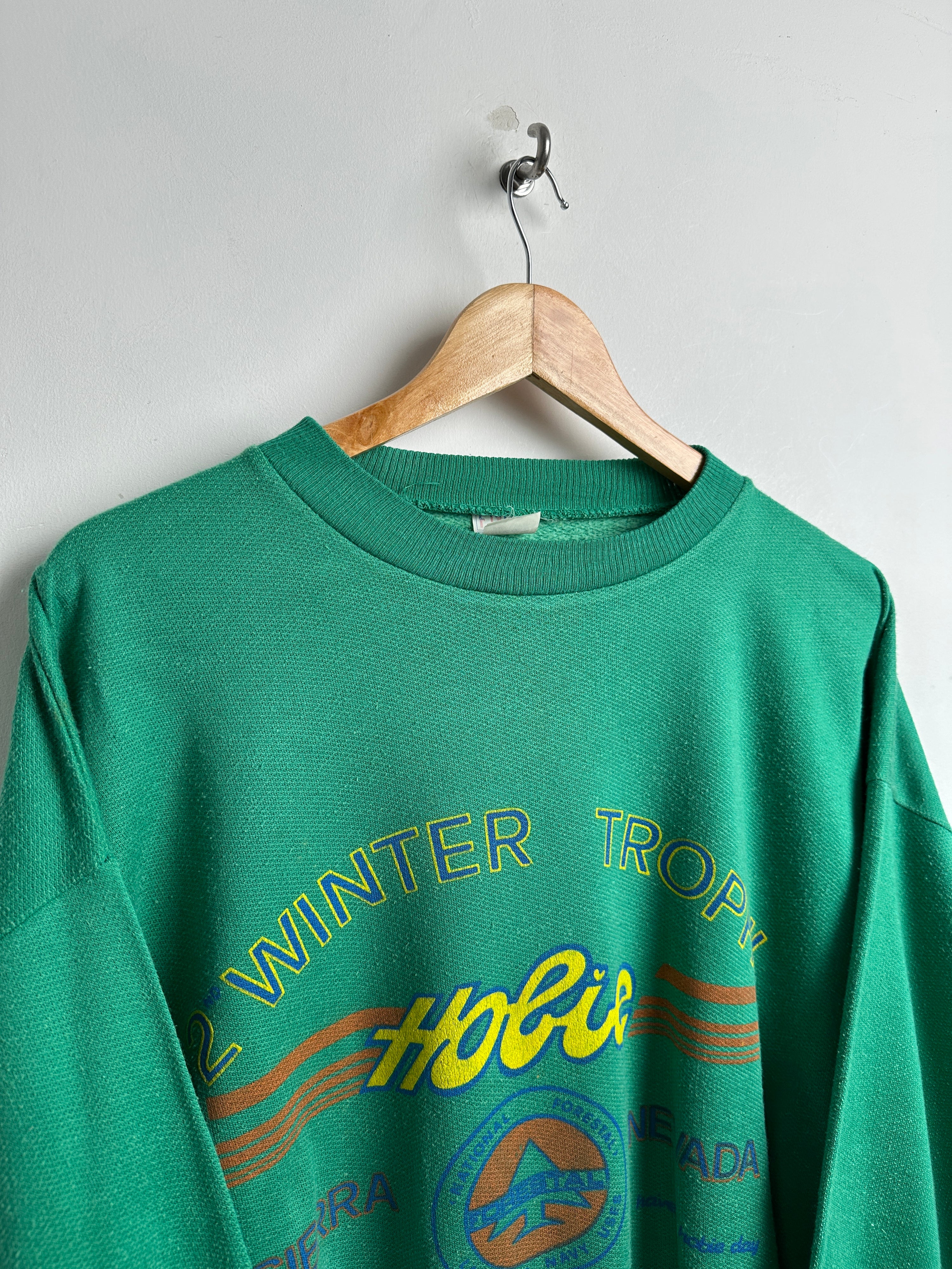 VINTAGE SWEATER in green - thrift.mt