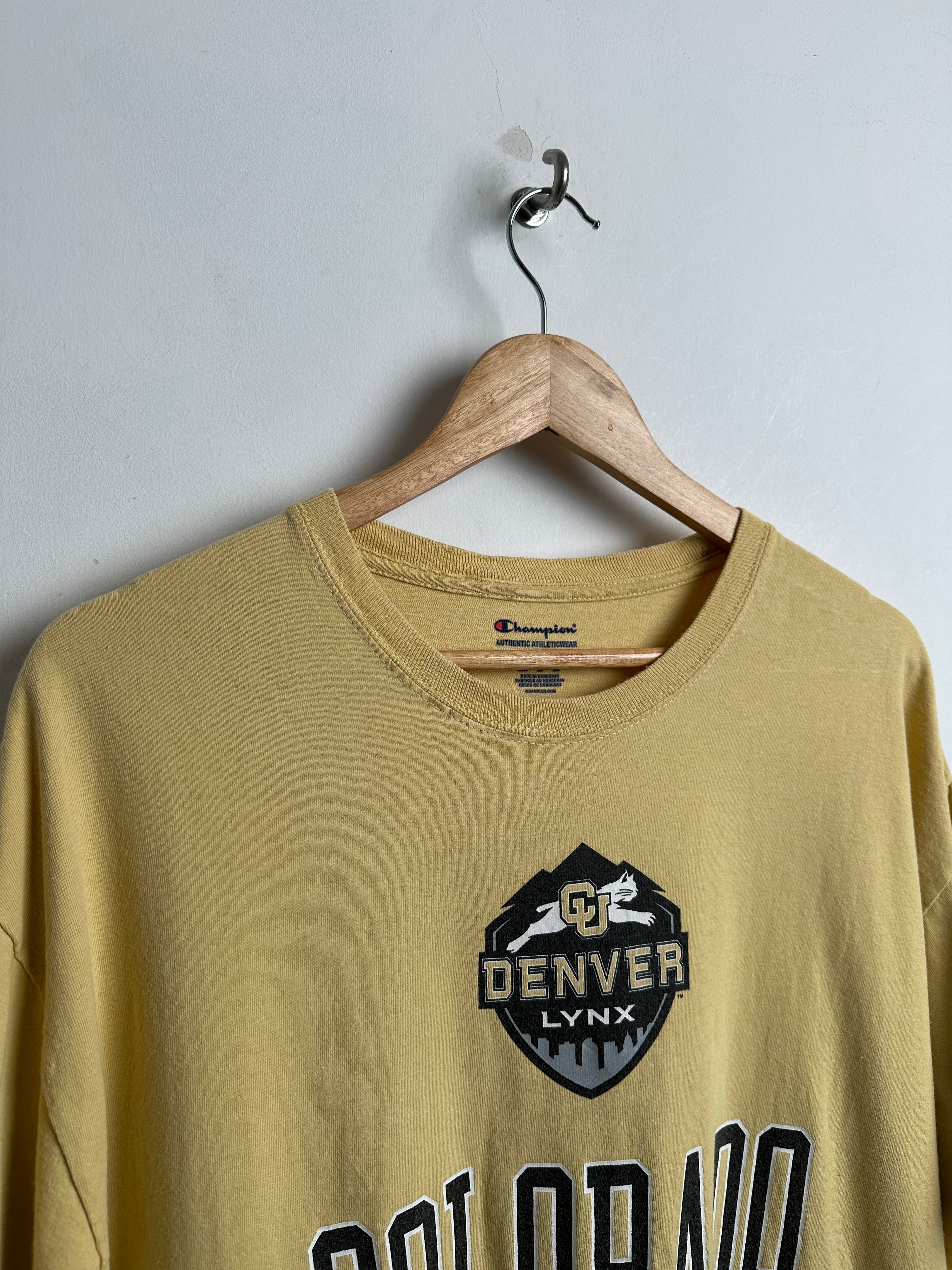 CHAMPION T-shirt in butter yellow - thrift.mt