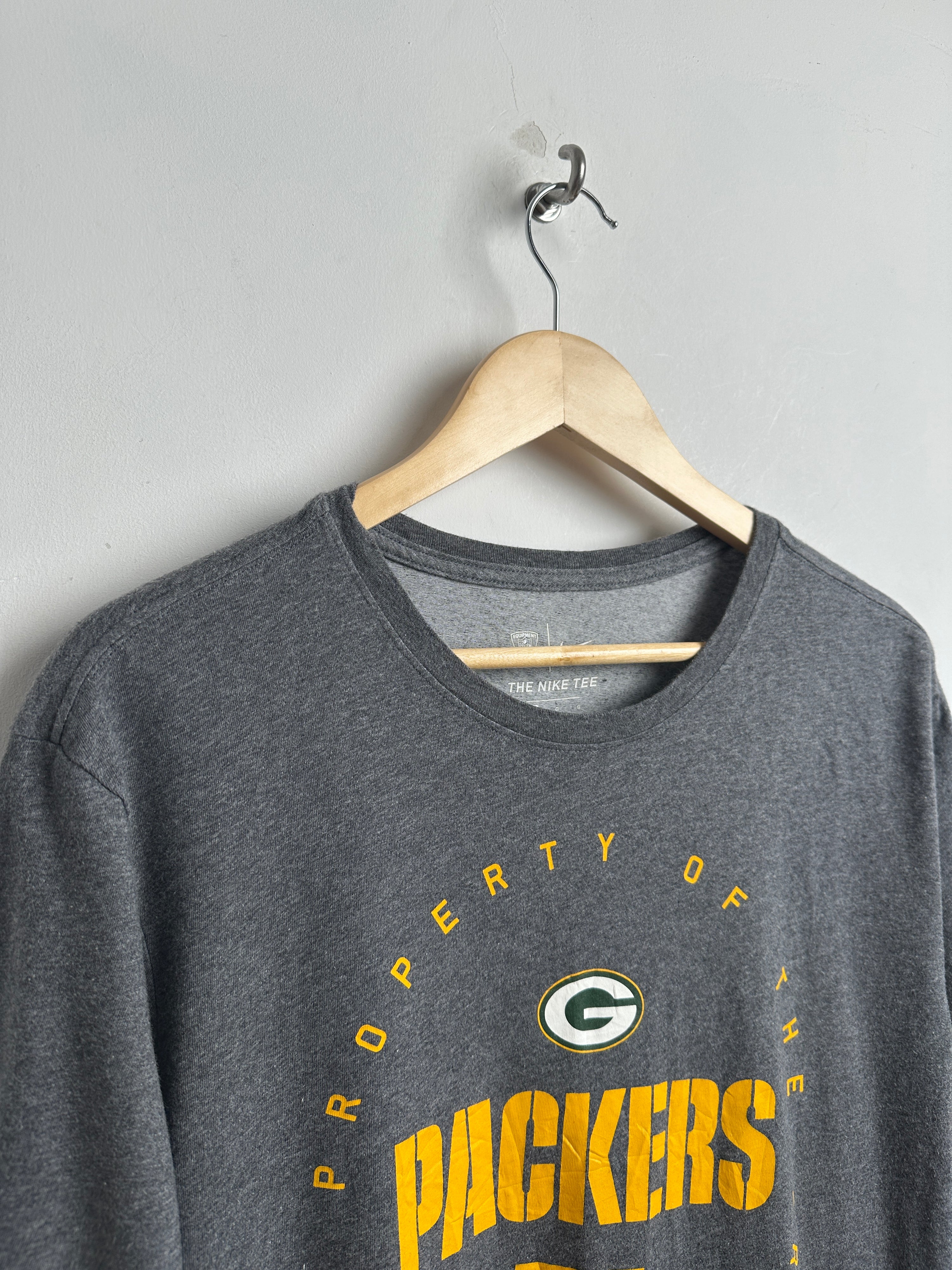 NIKE NFL Packers T-shirt in grey - thrift.mt