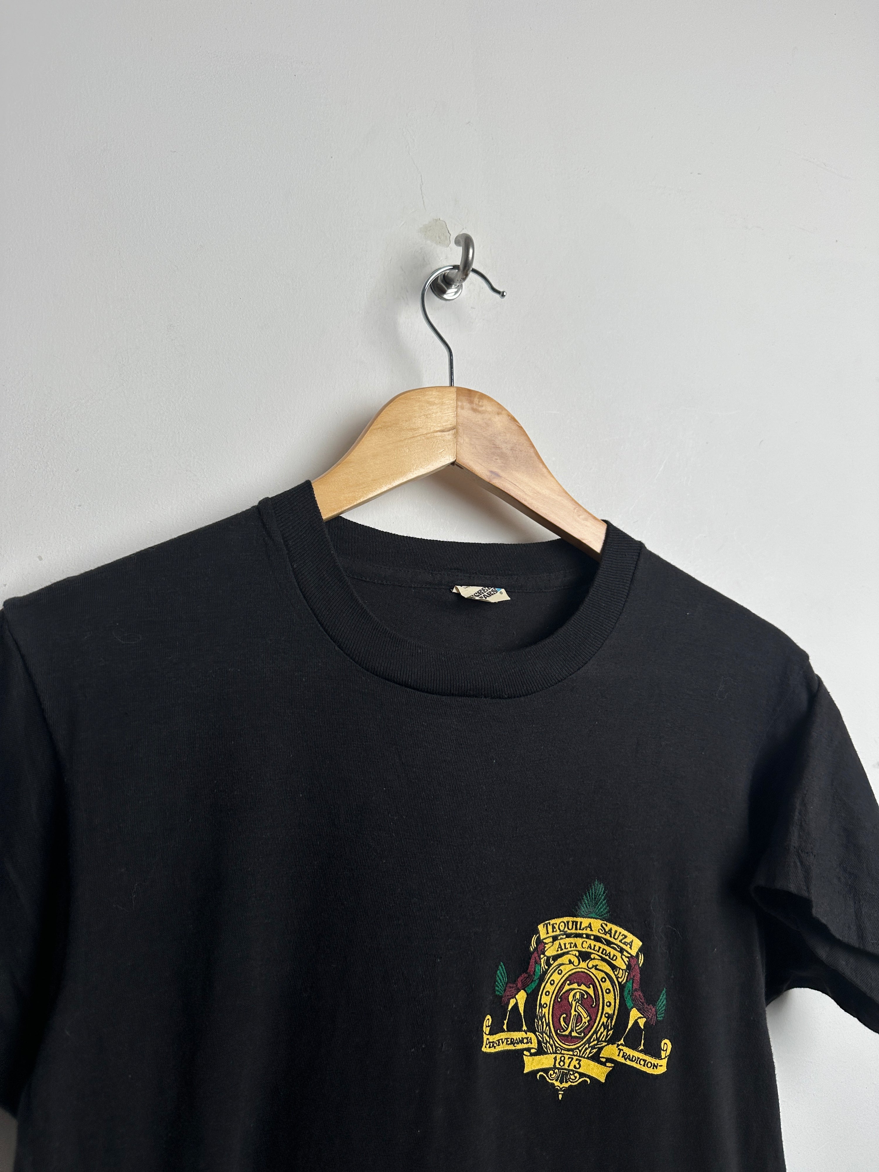 TEQUILA SAUZA TEE in black