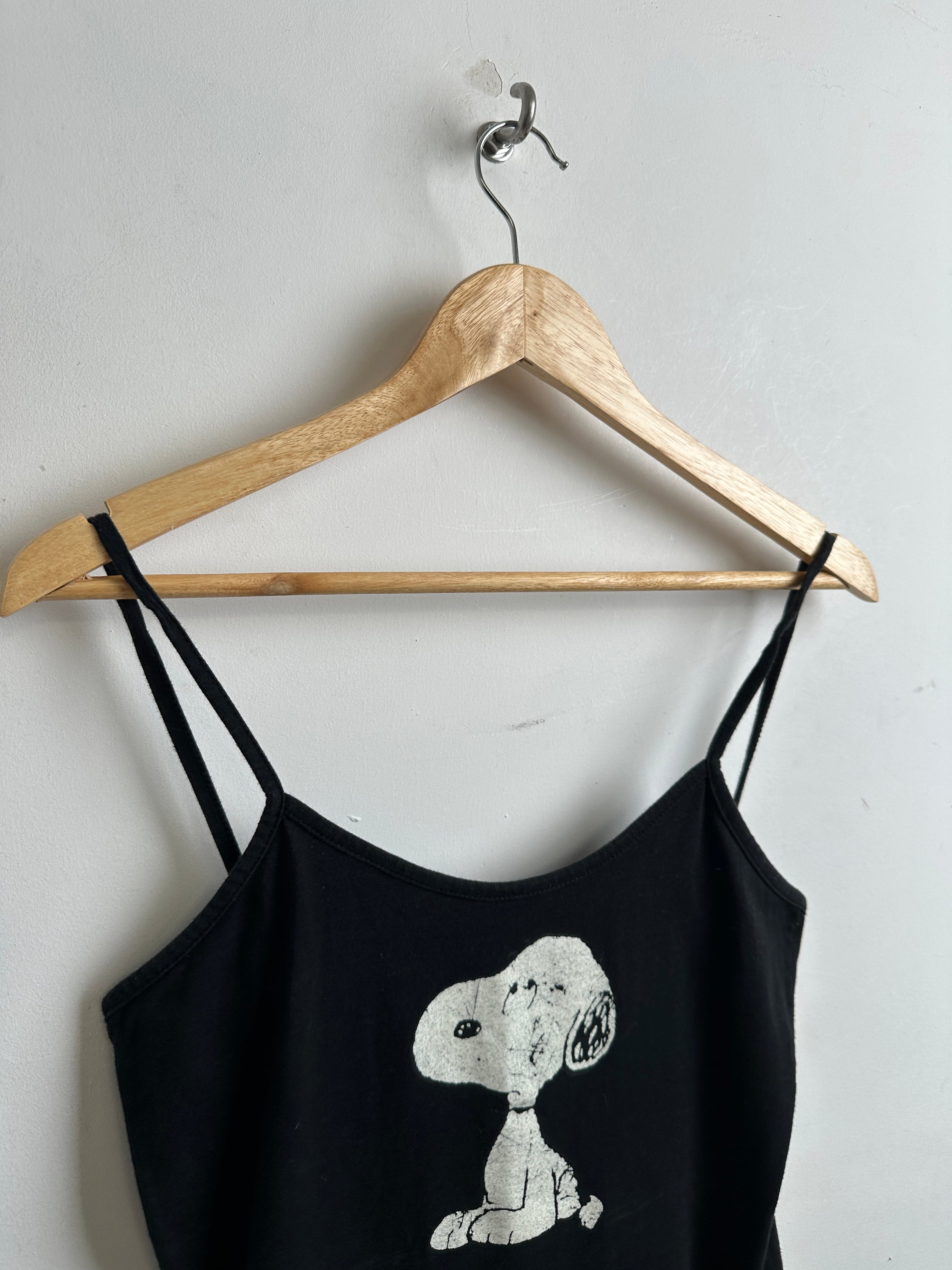 SNOOPY top in black