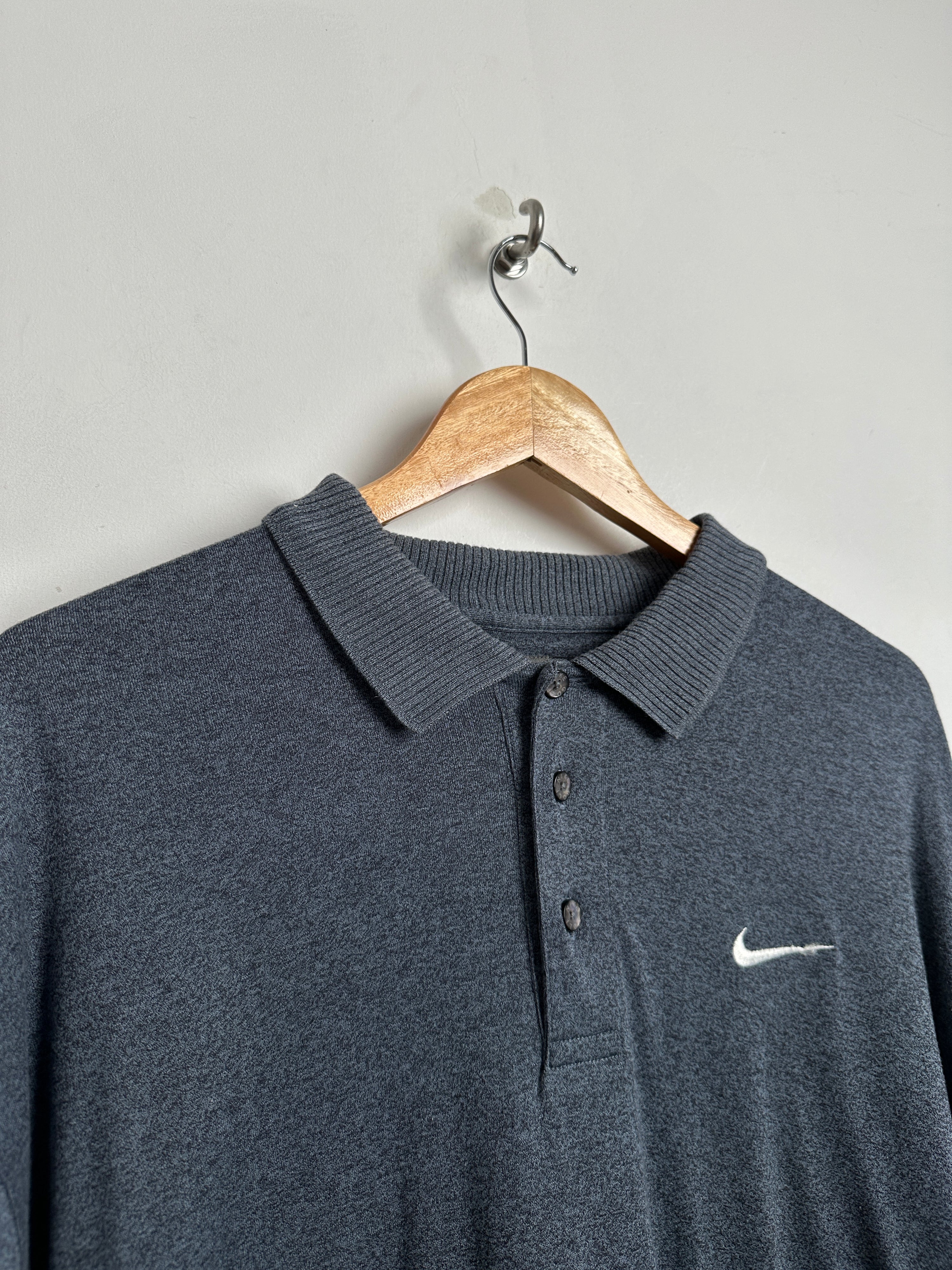 NIKE GOLF short-sleeve Polo shirt in grey