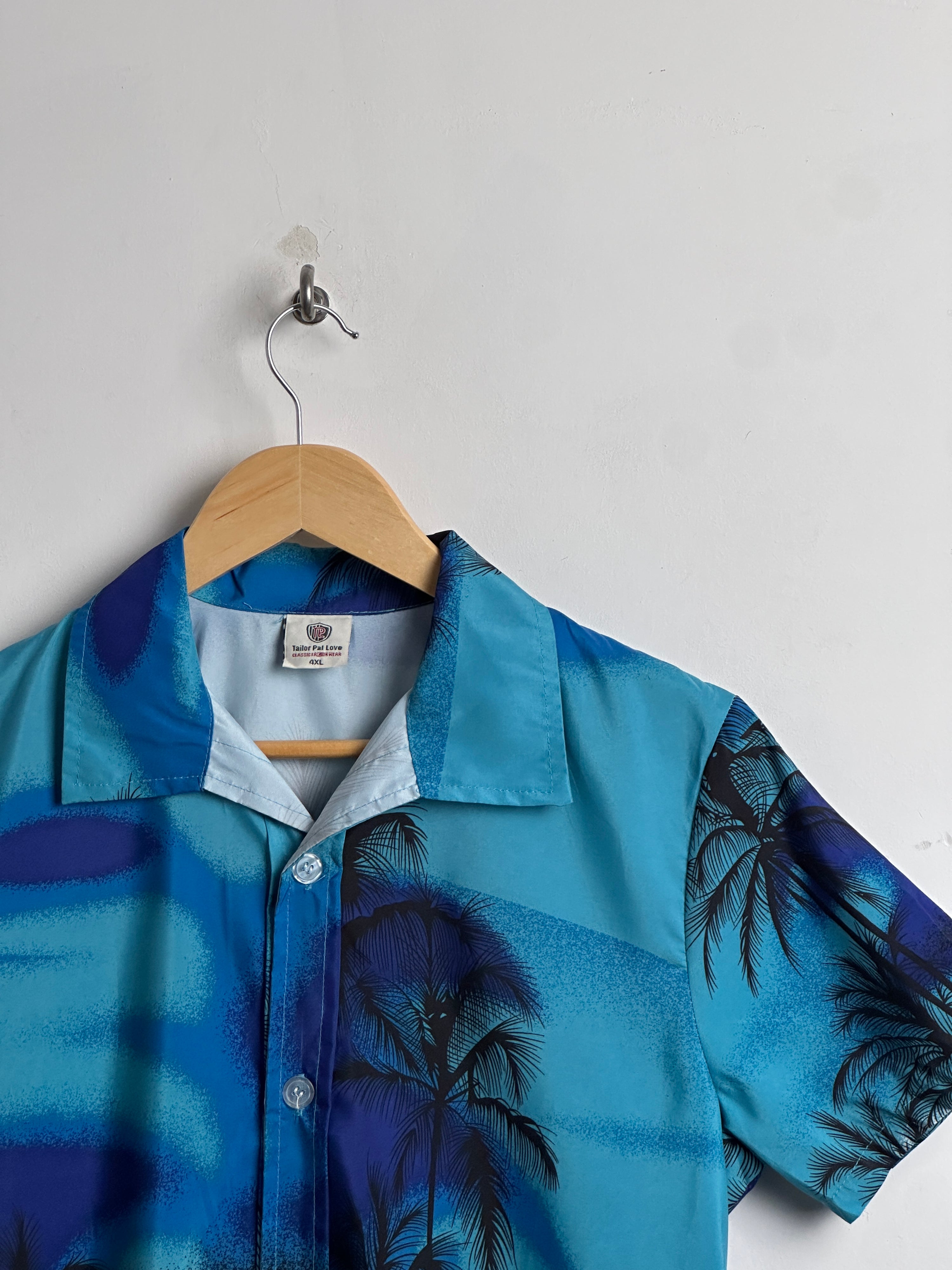 TAILOR PAL LOVE Hawaiian short-sleeve shirt