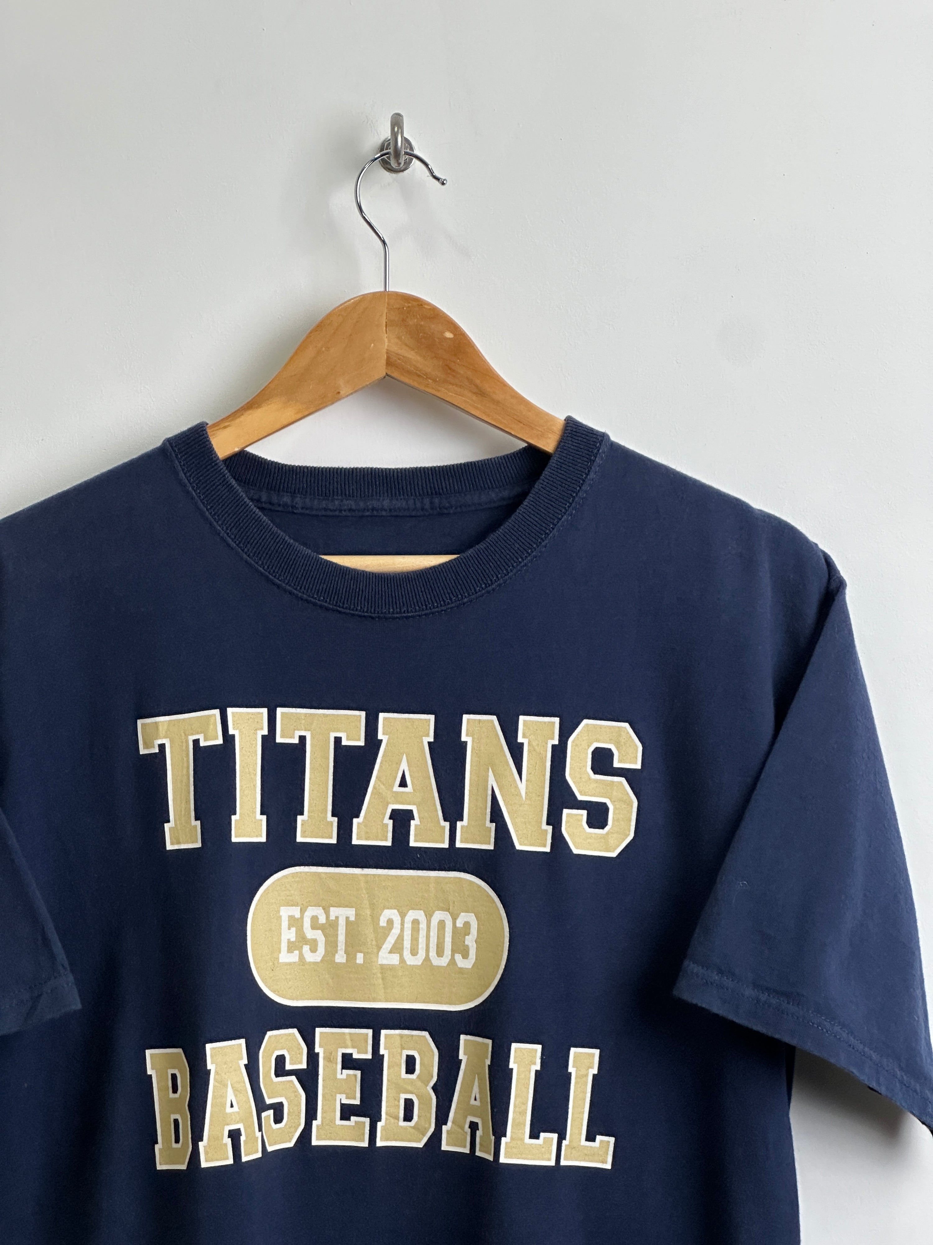 Titans Baseball tee in blue
