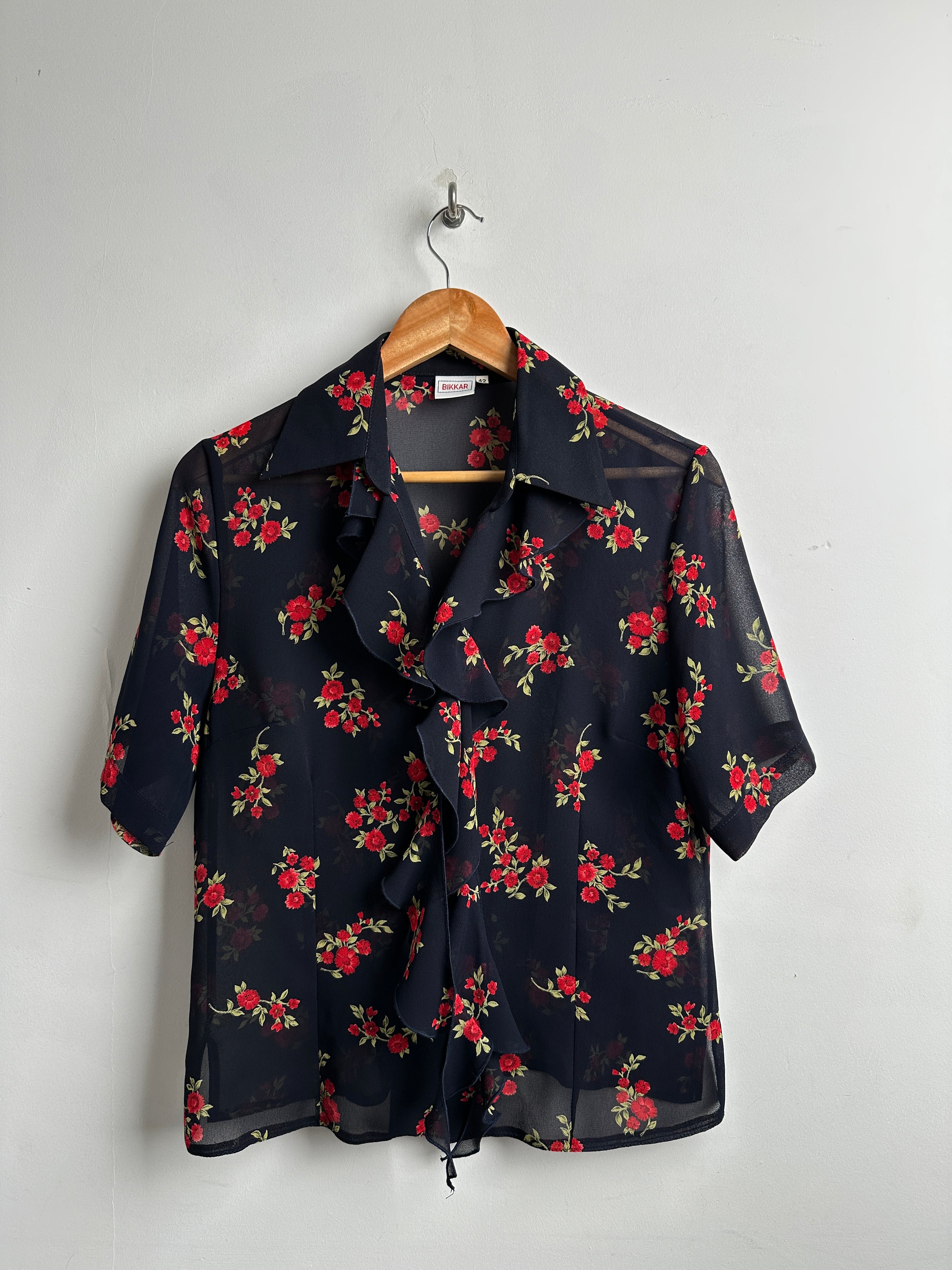BIKKAR floral shirt