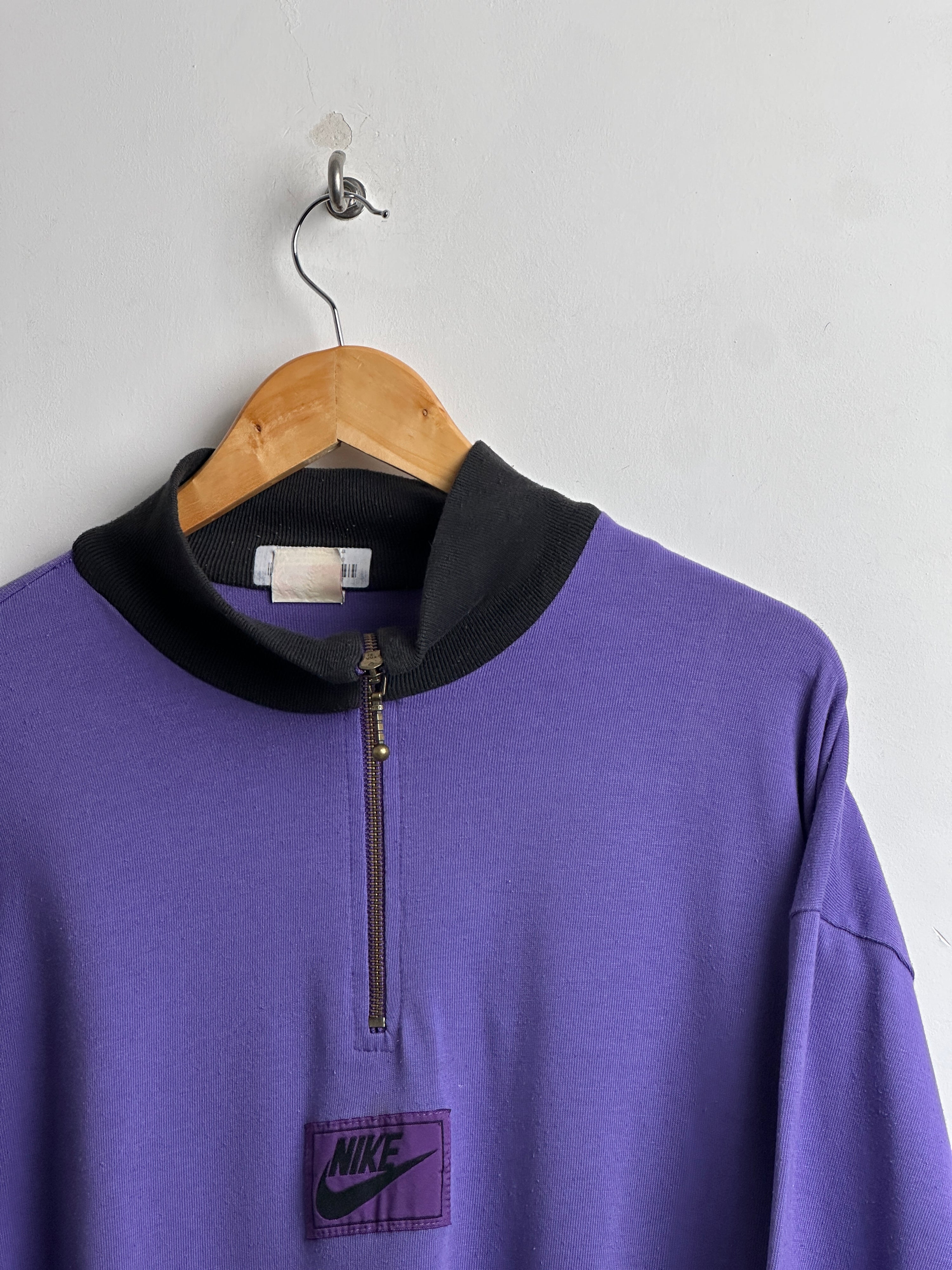 NIKE Half Zip-Up in Indigo