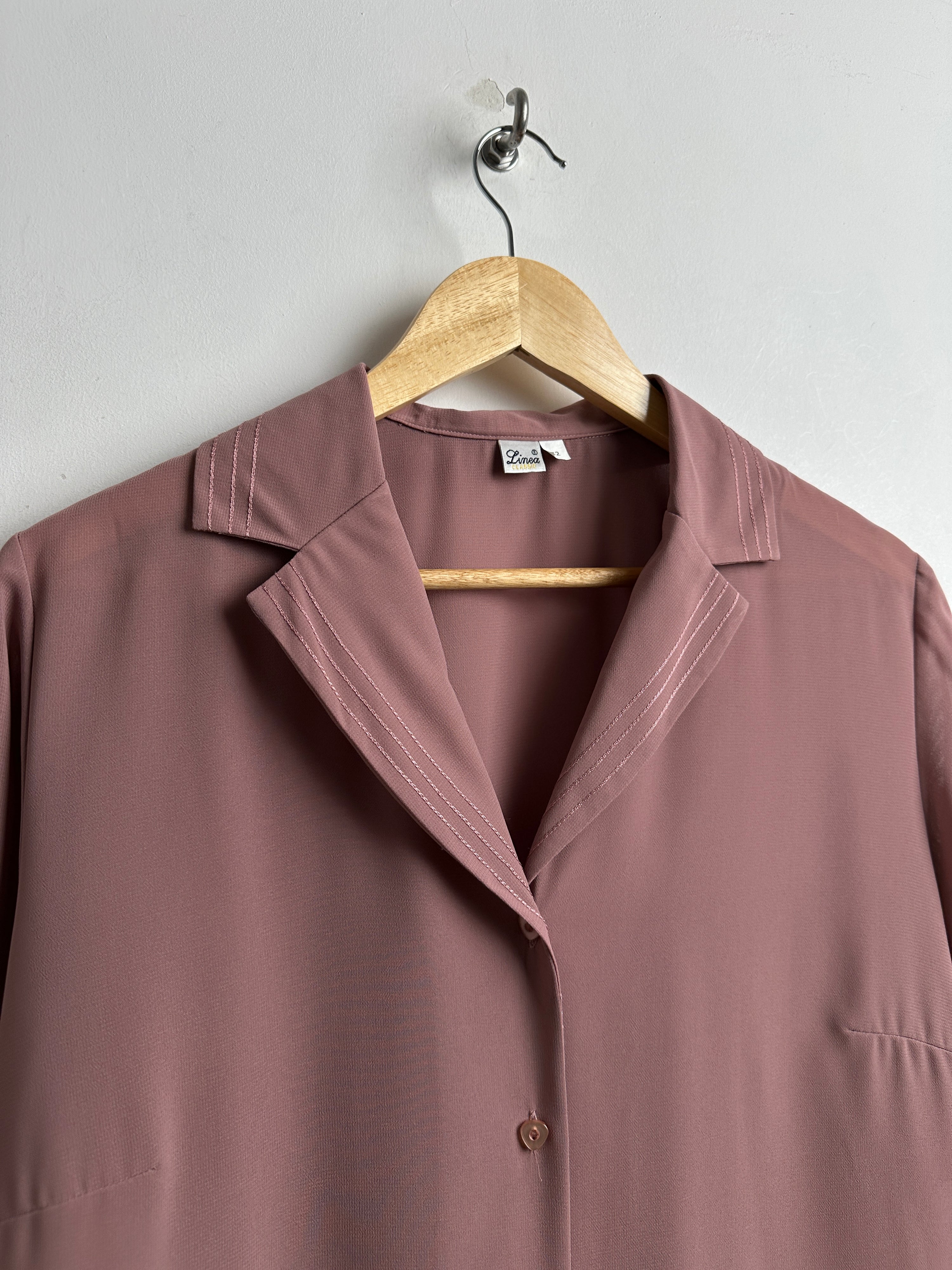 LINEA Chiffon short sleeved shirt