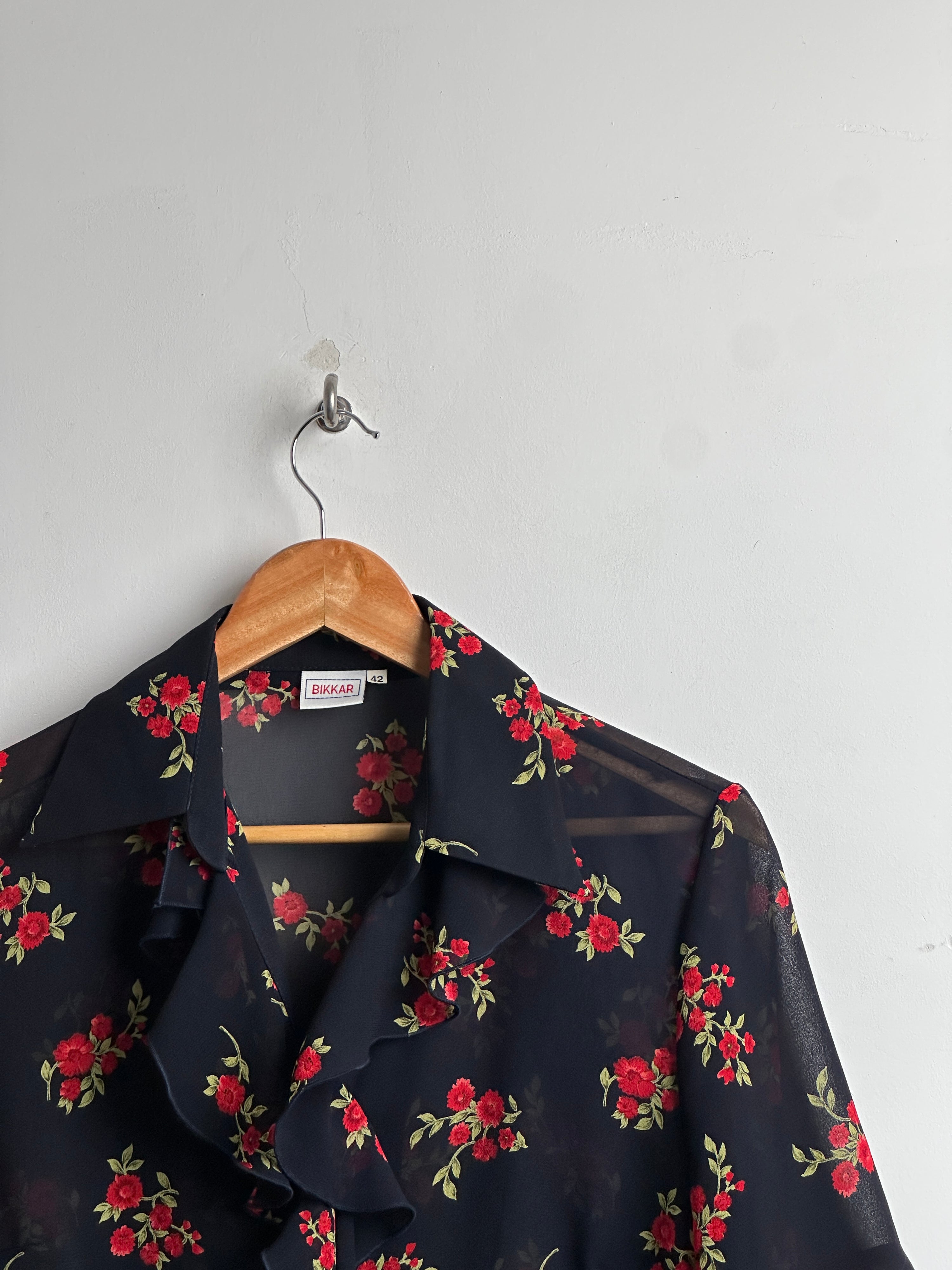 BIKKAR floral shirt