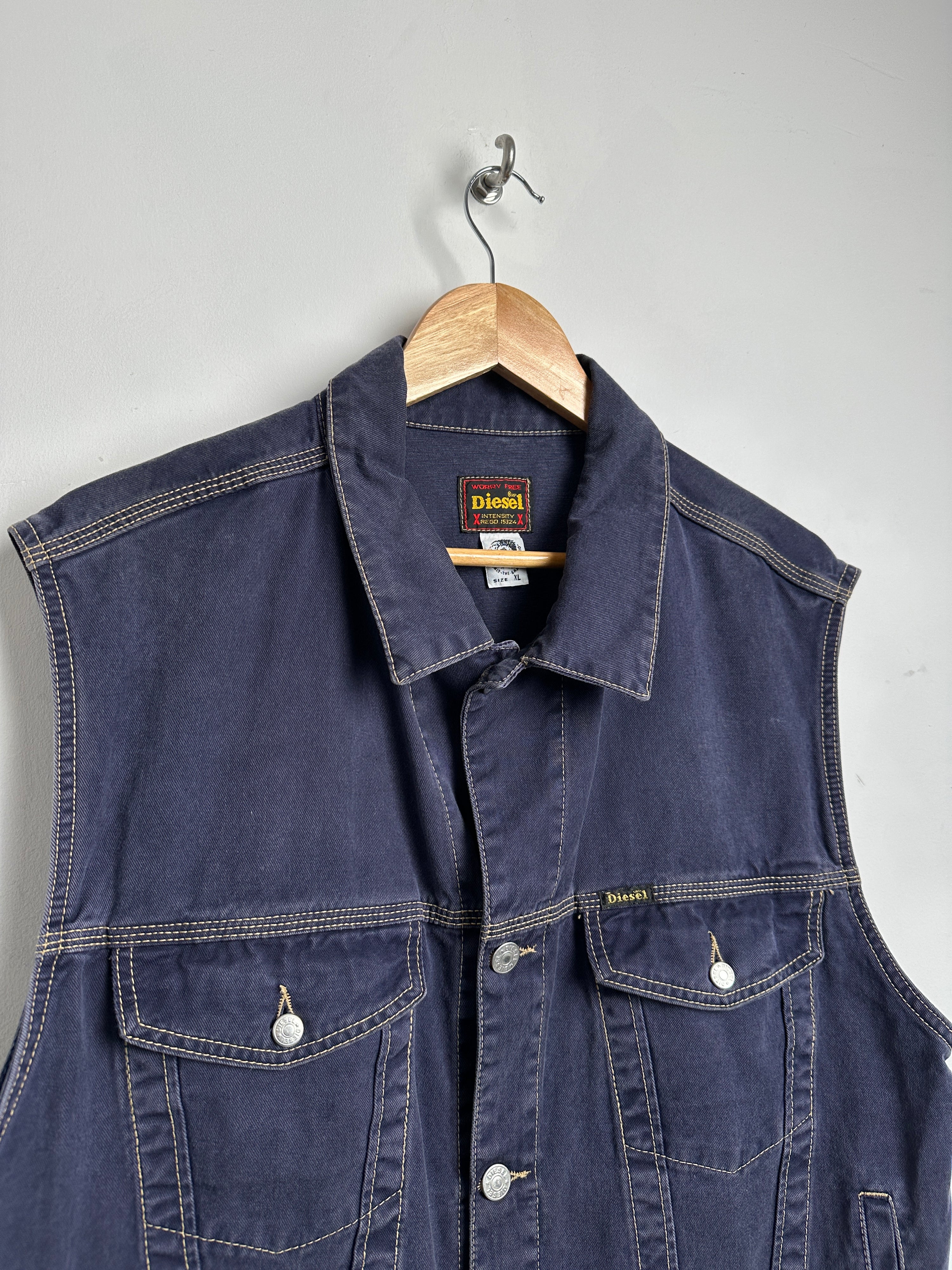 DIESEL denim vest