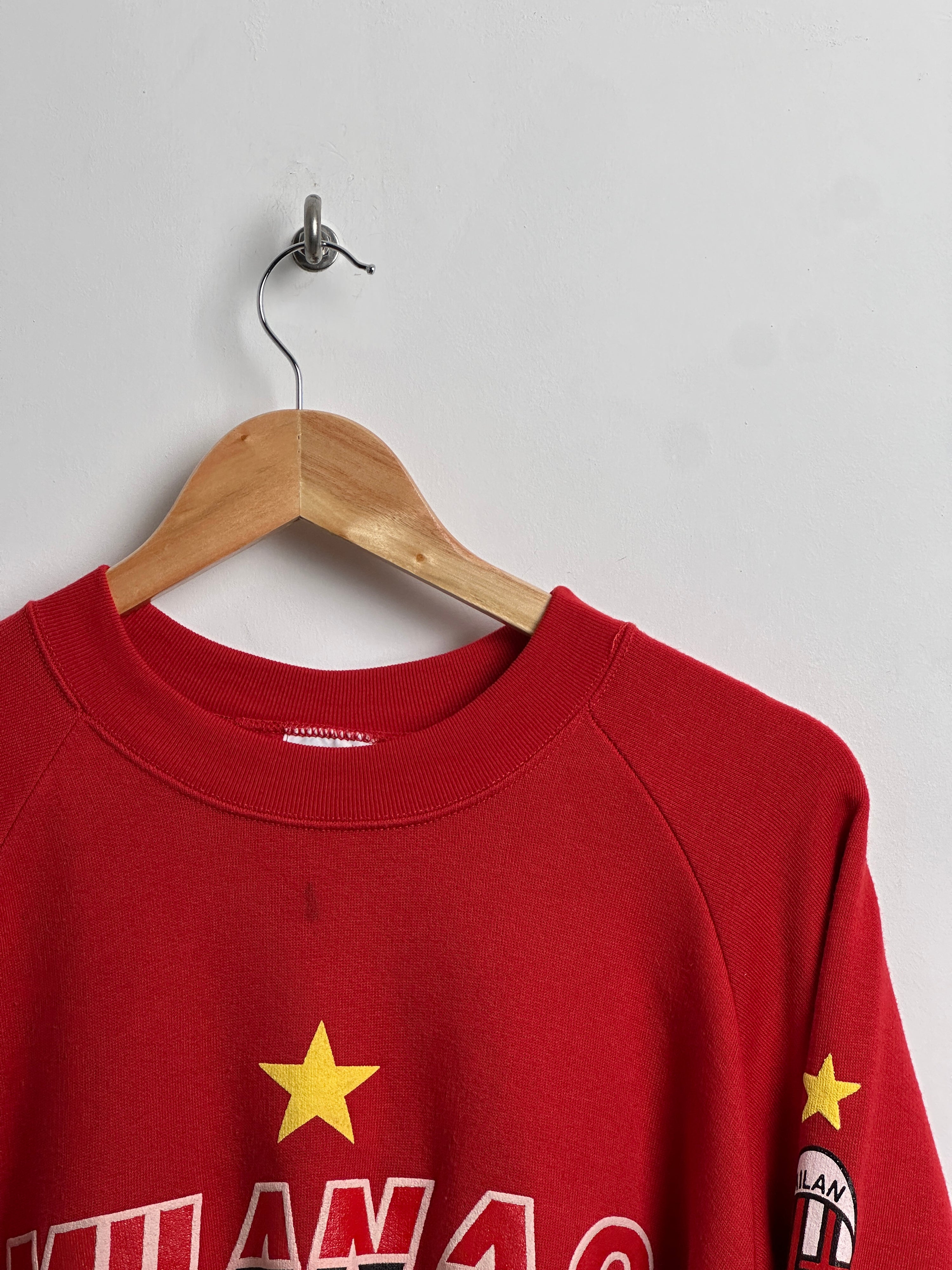 MILAN A.C. Red crewneck