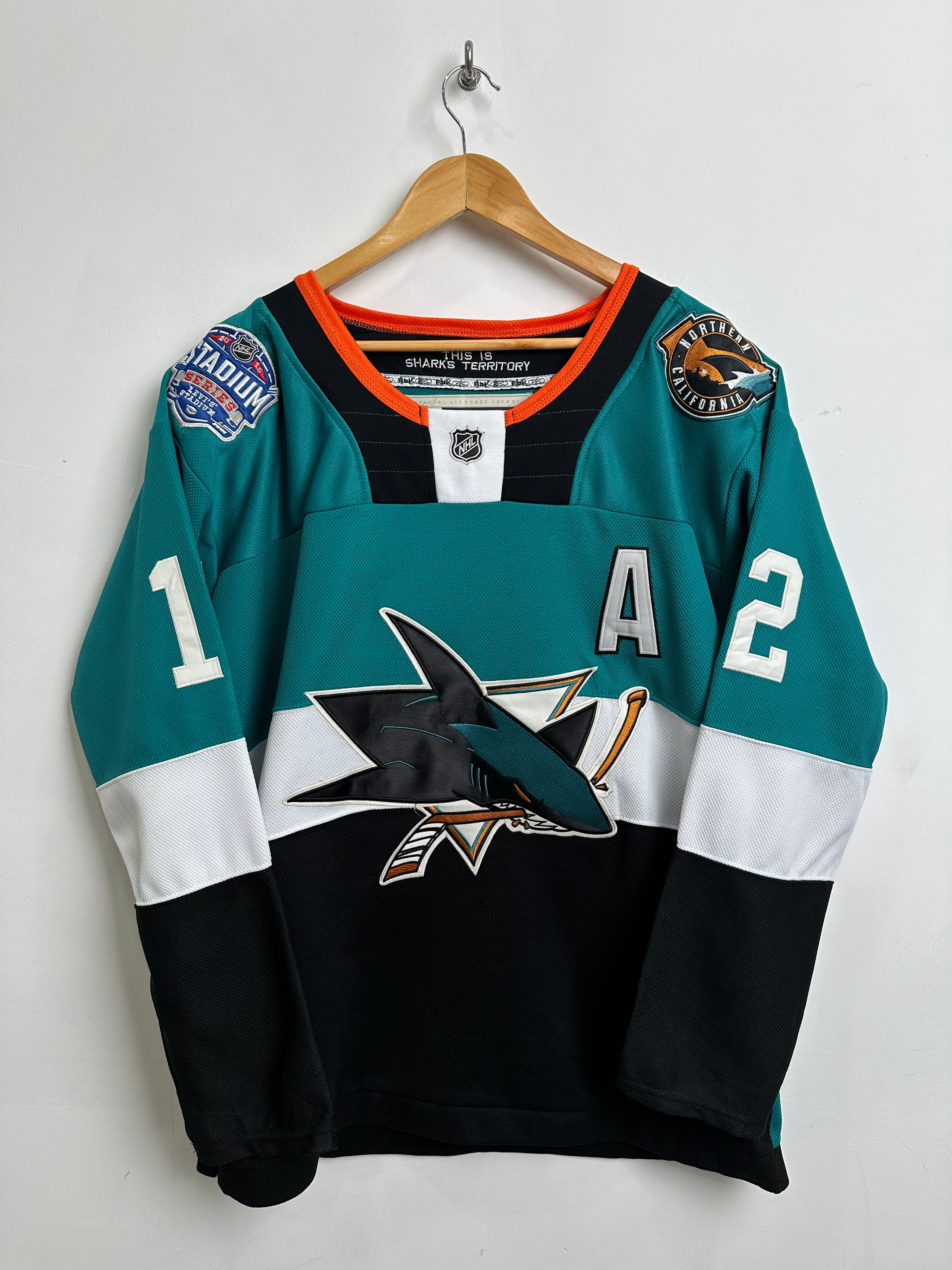 NHL San Jose Shark Marleau #12