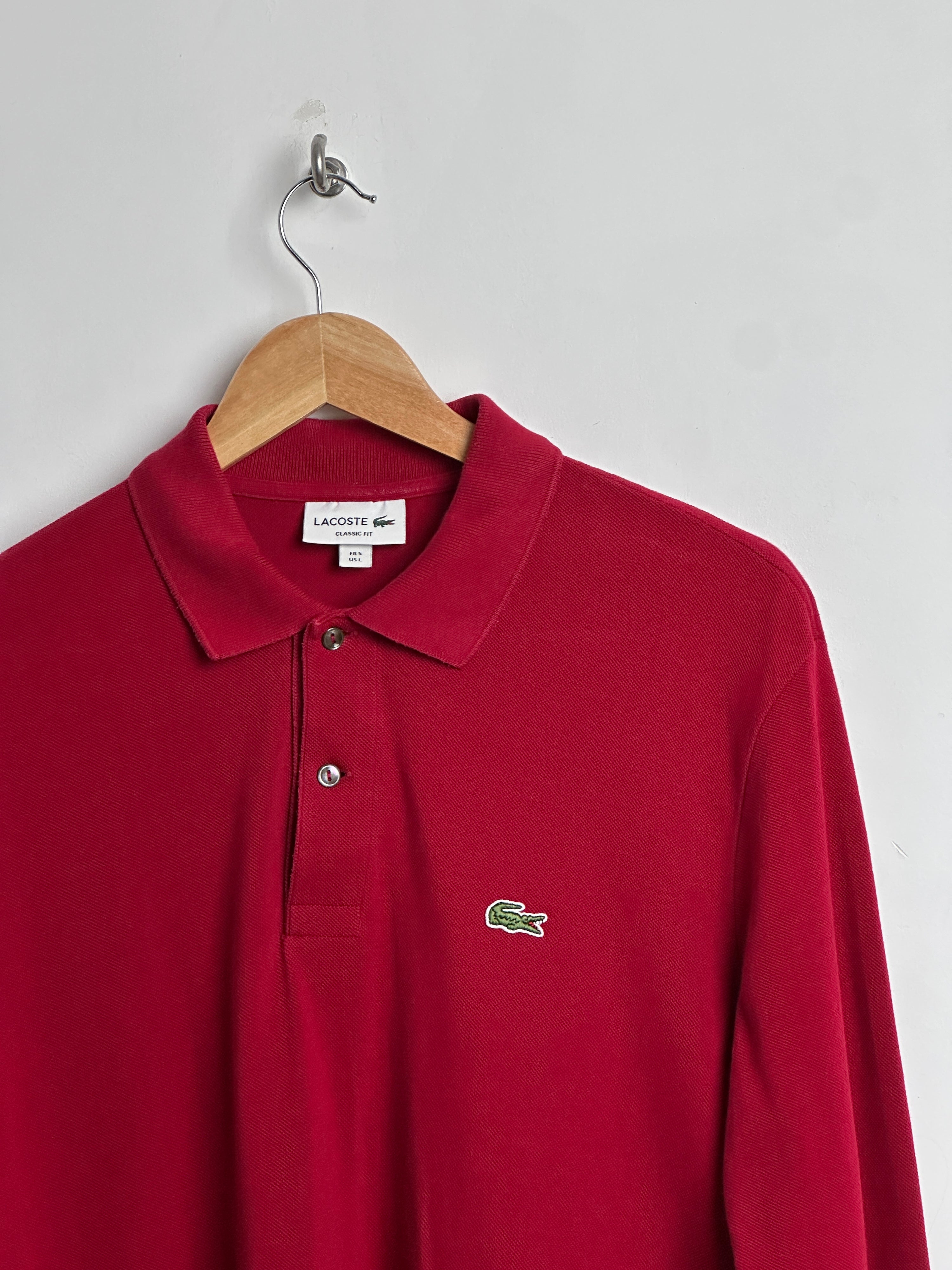 LACOSTE Long Sleeve Polo Shirt