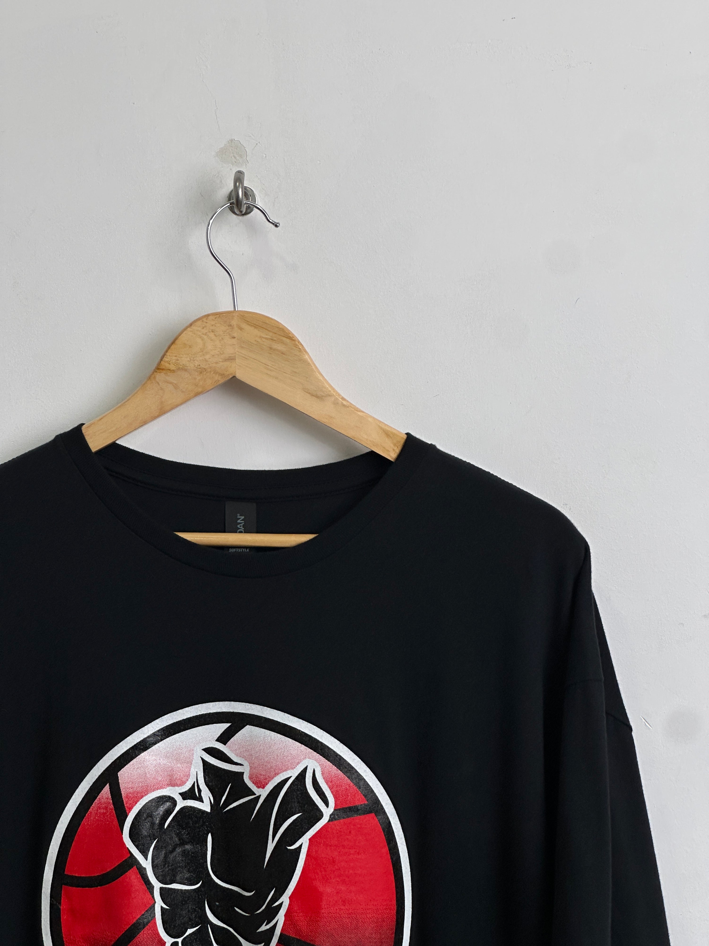 HEADLESS graphic short-sleeve tee in black