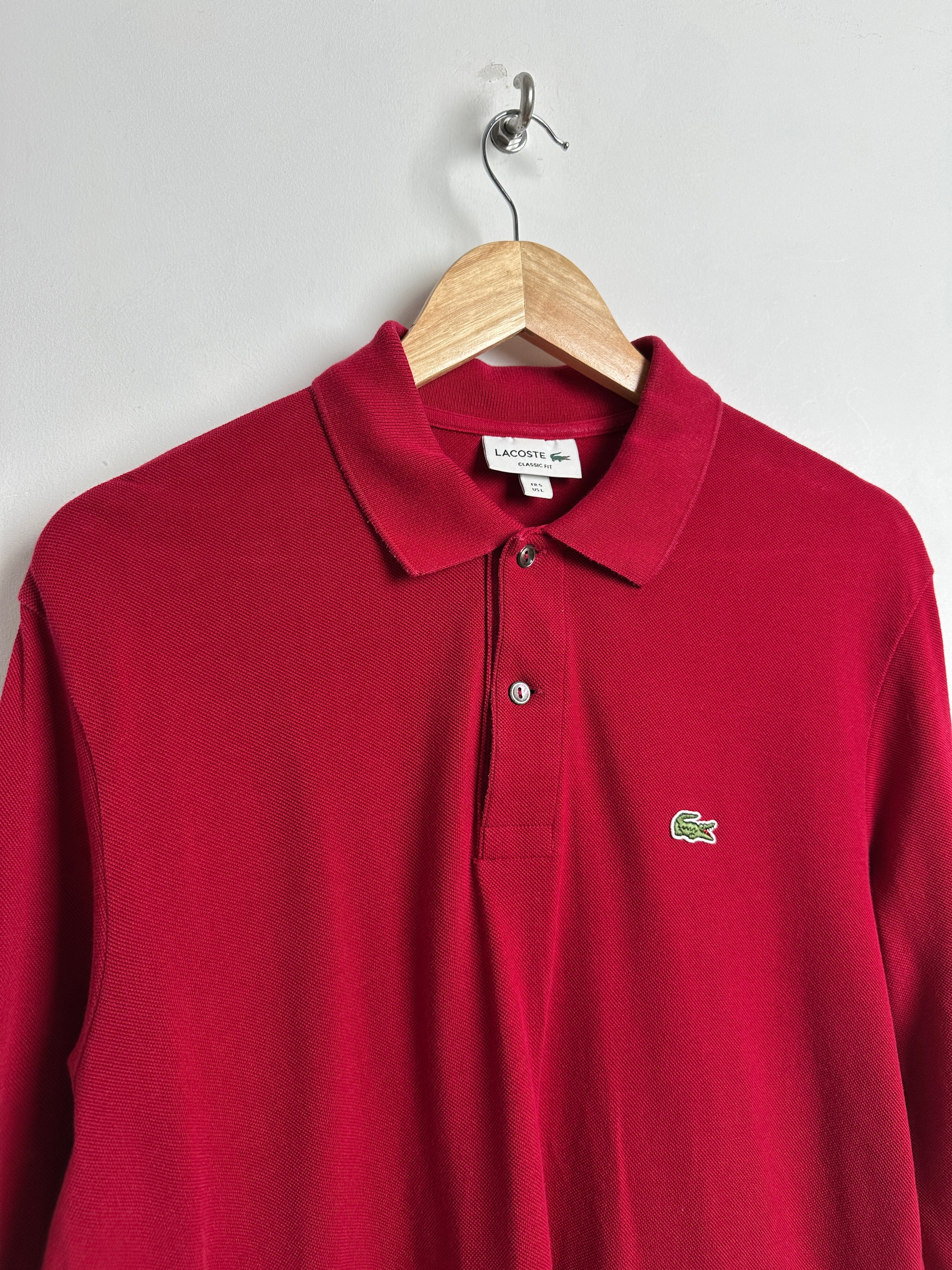 LACOSTE Long Sleeve Polo Shirt