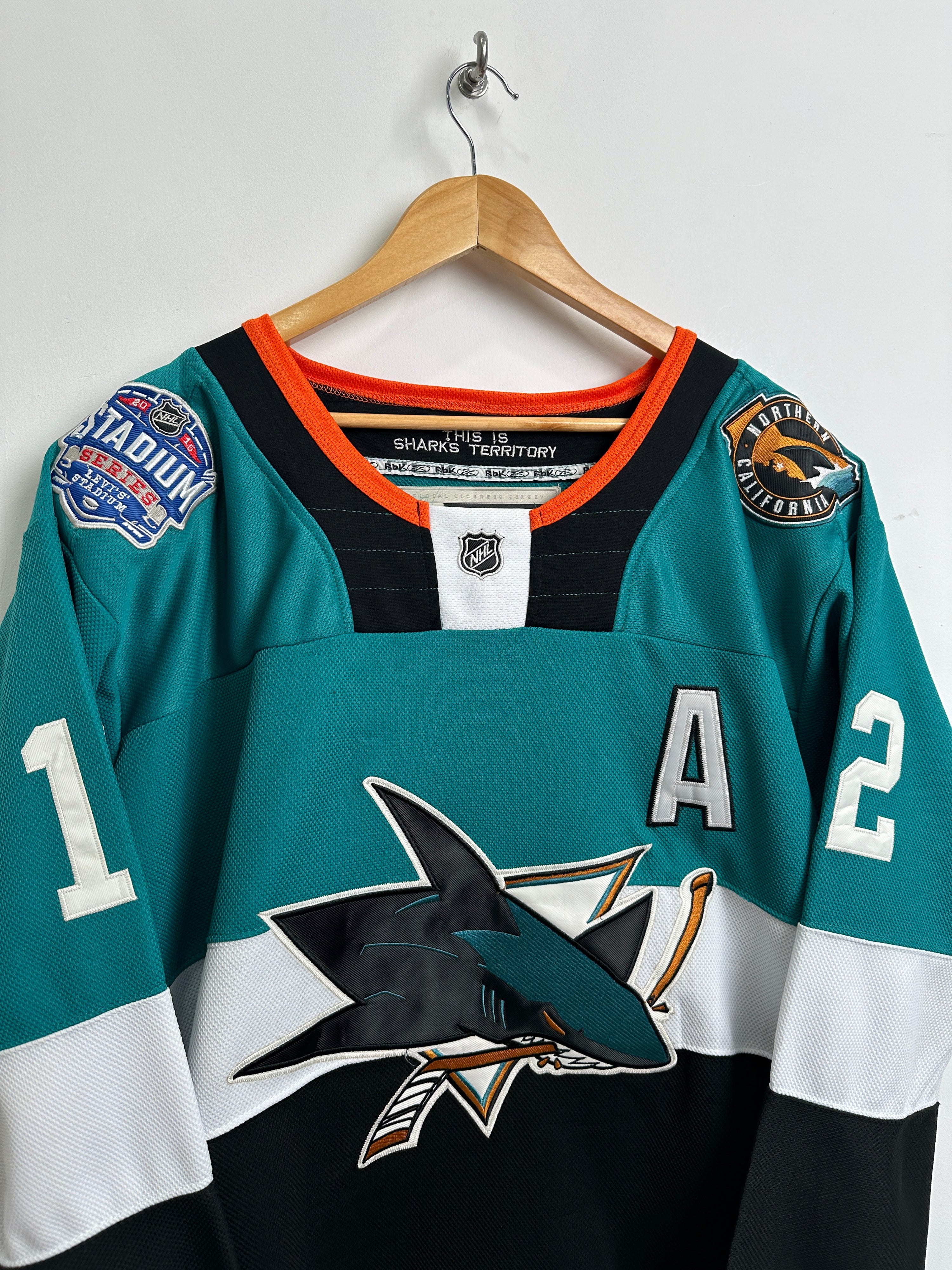 NHL San Jose Shark Marleau #12