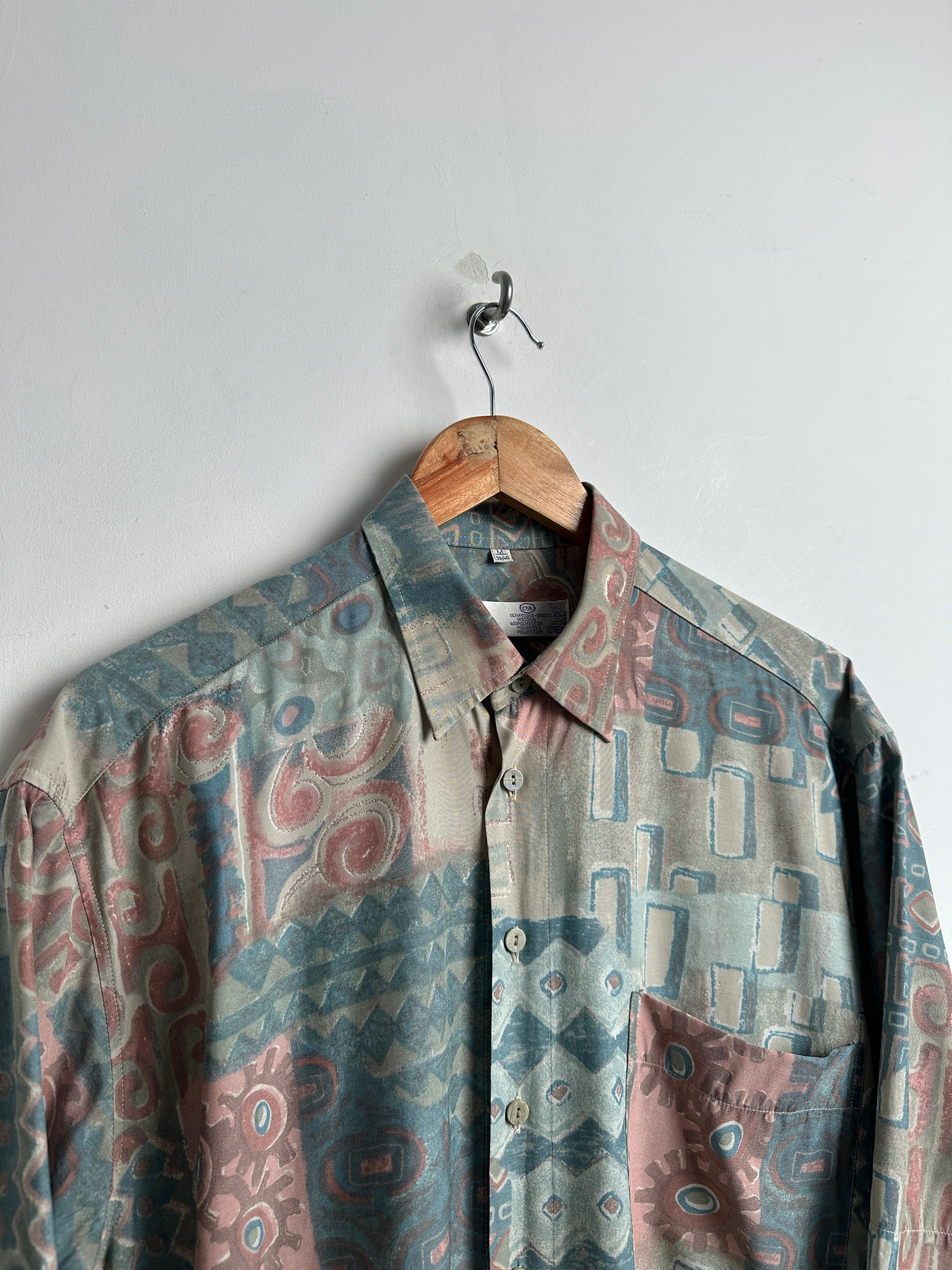NEW FAST short-sleeve shirt with patterns