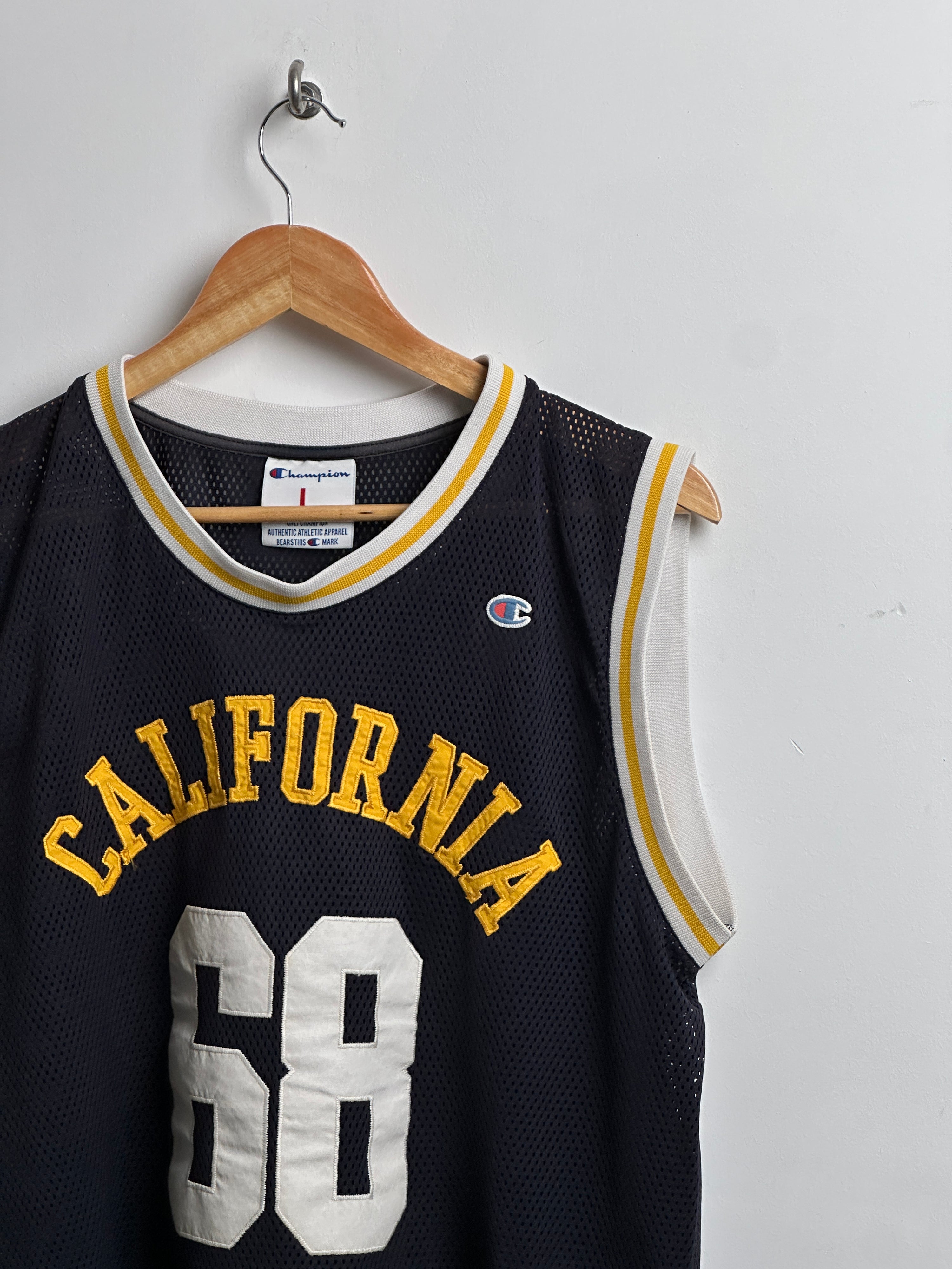 68 California jersey navy blue