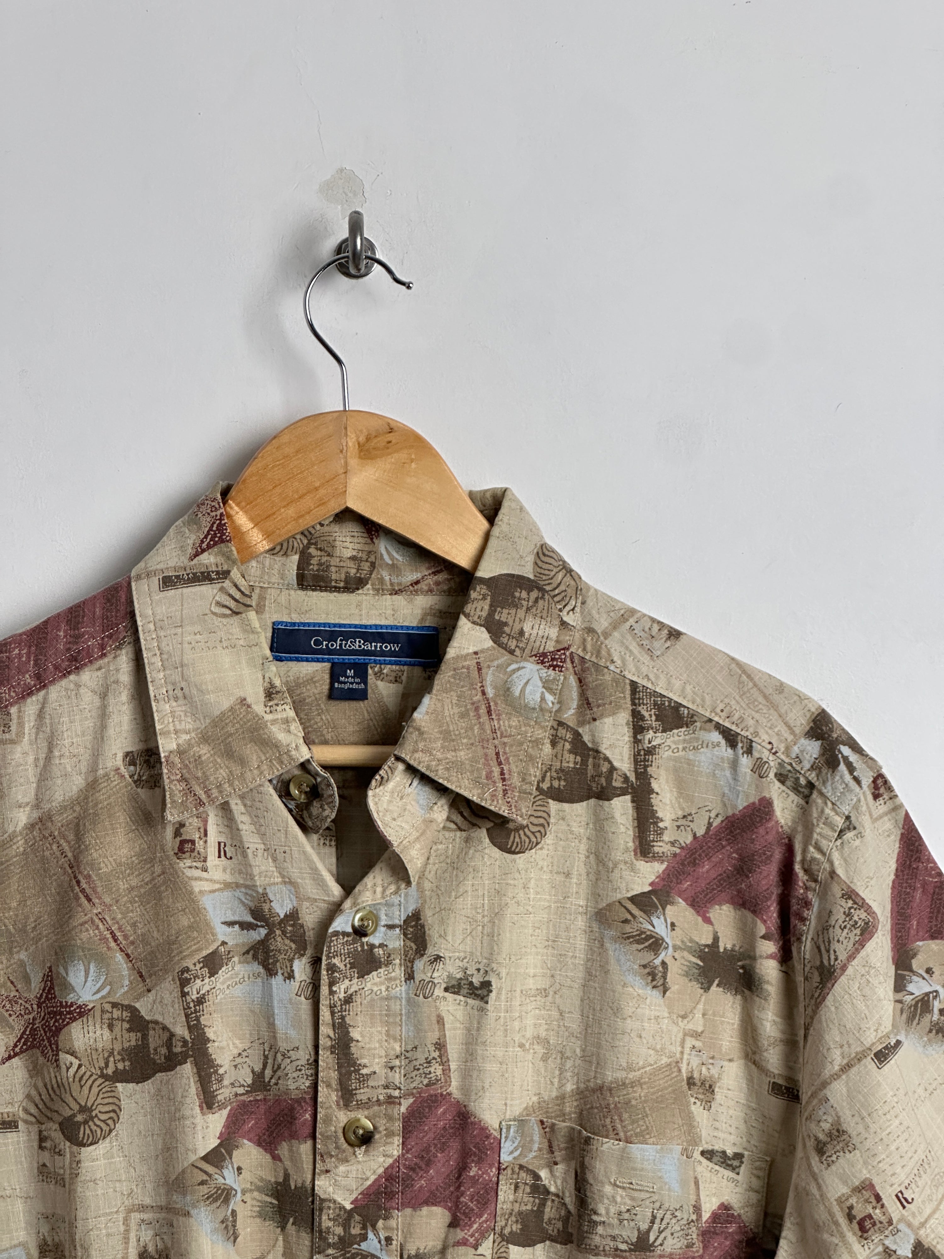 CROFT&BARROW Patterned Shortsleeved Shirt