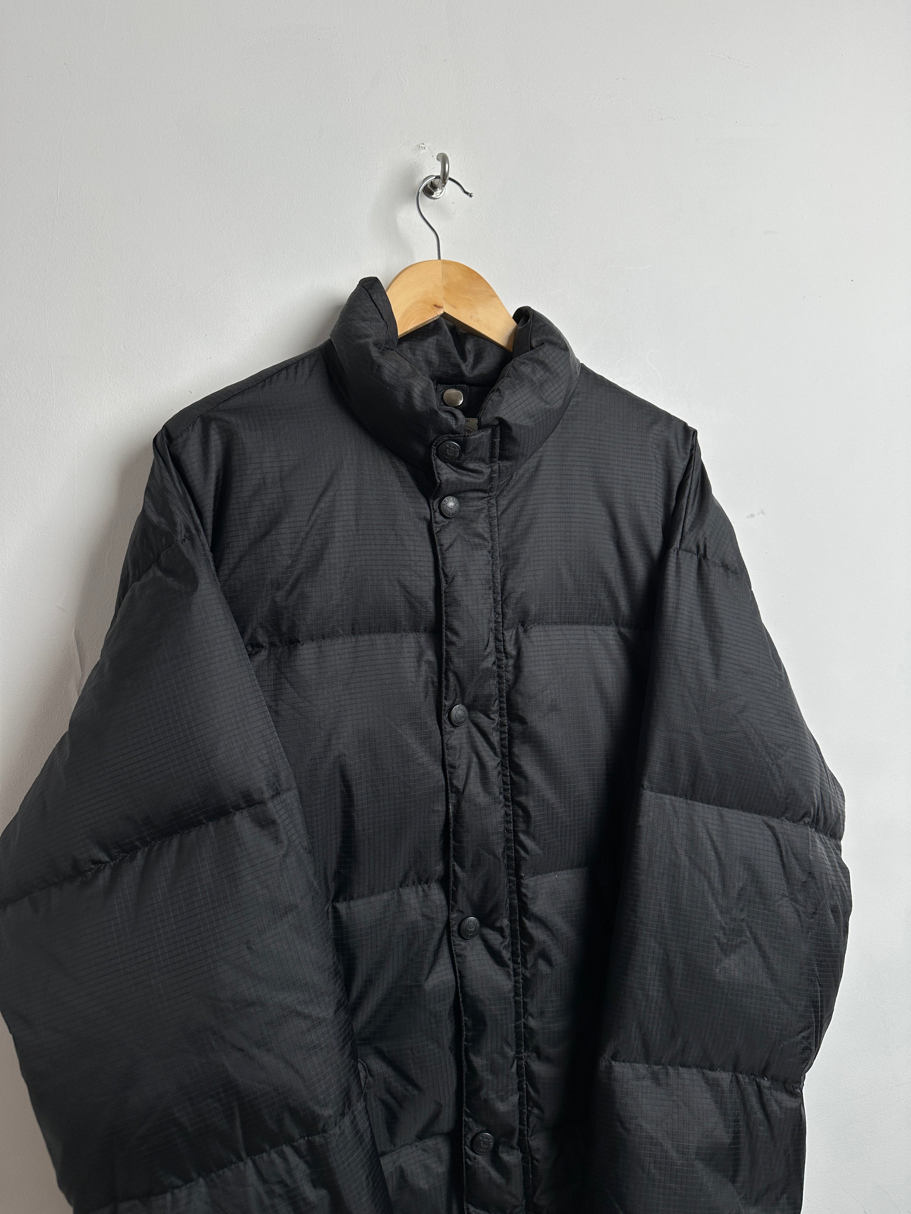 ARMANI JEANS Black Puffed Jacket