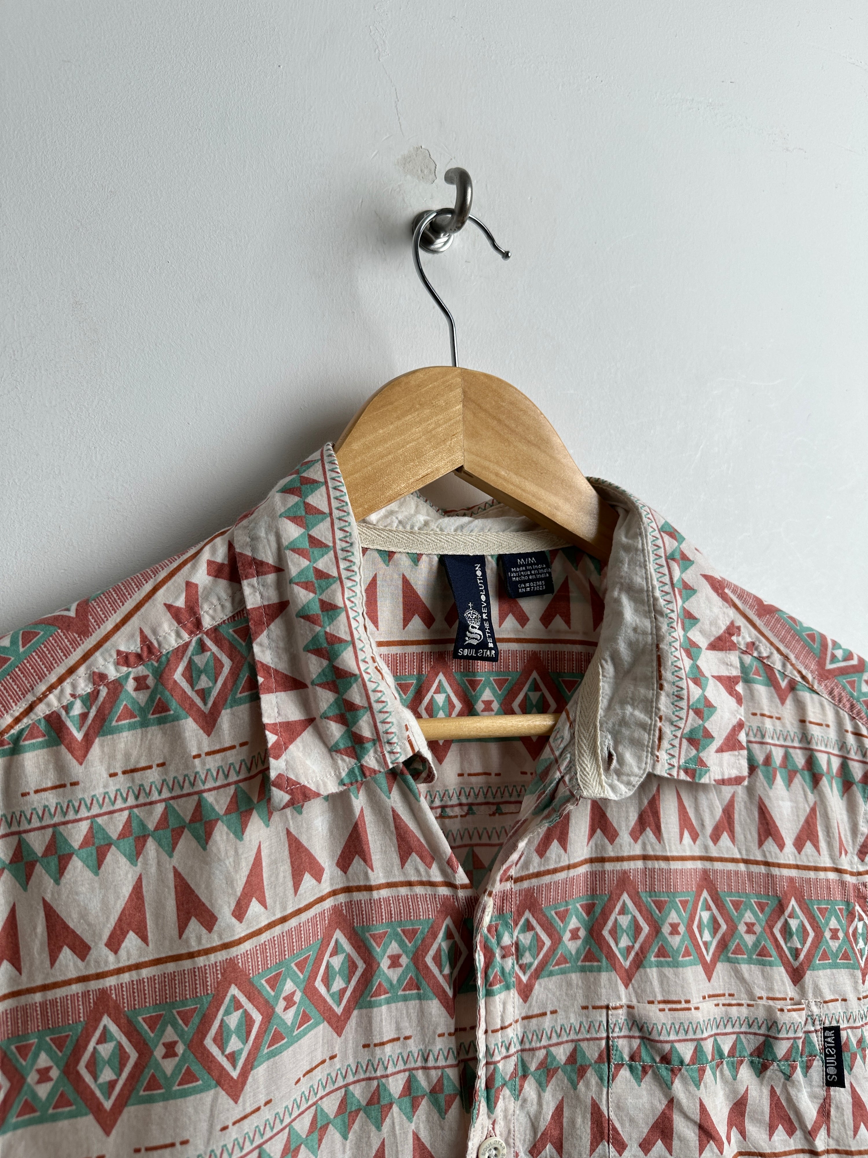 SOUL STAR BE THE REVOLUTION Printed shirt
