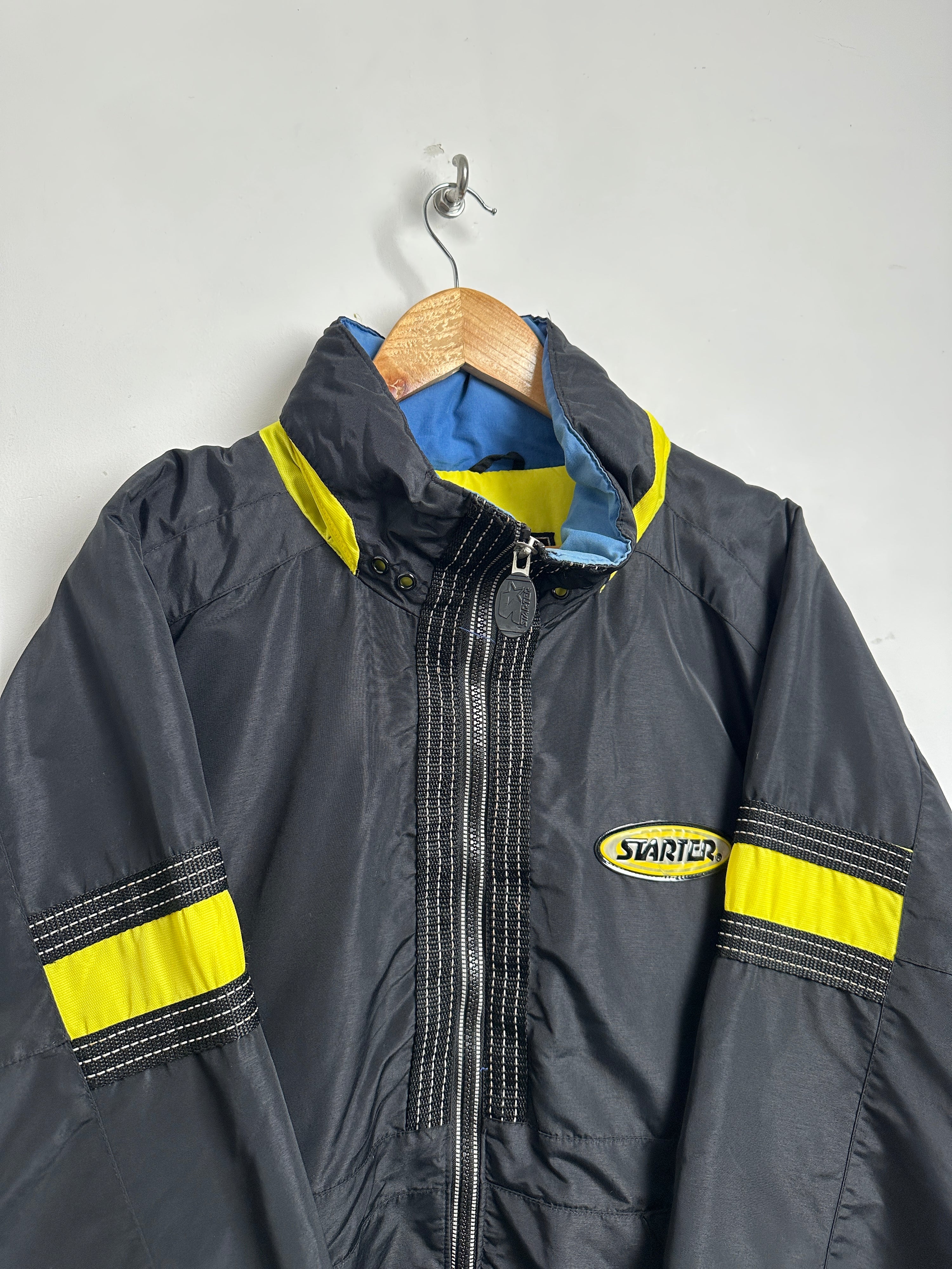 STARTER Black & Yellow Vintage Heavy Jacket