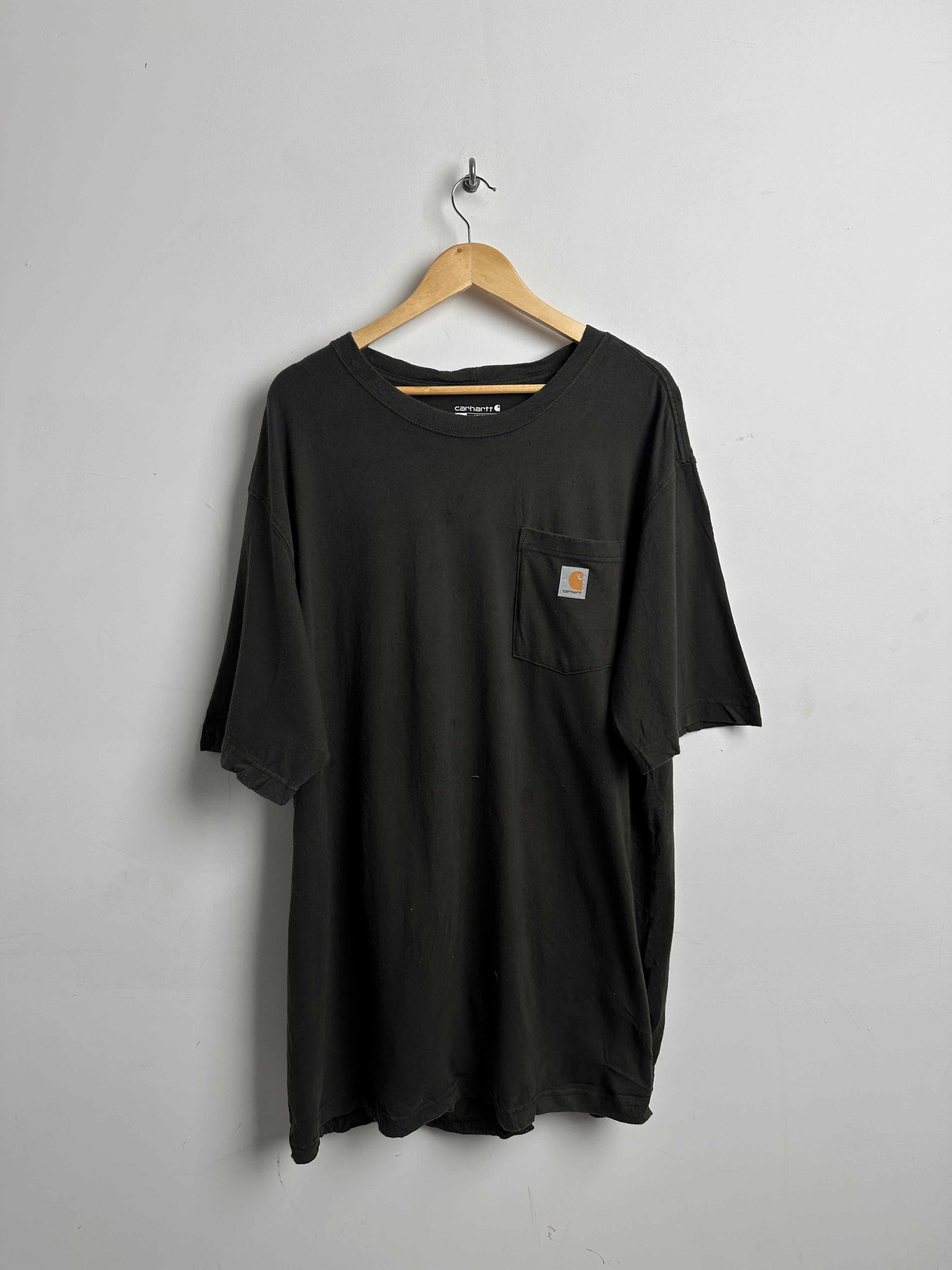 Carhartt oversized dark green tee - thrift.mt