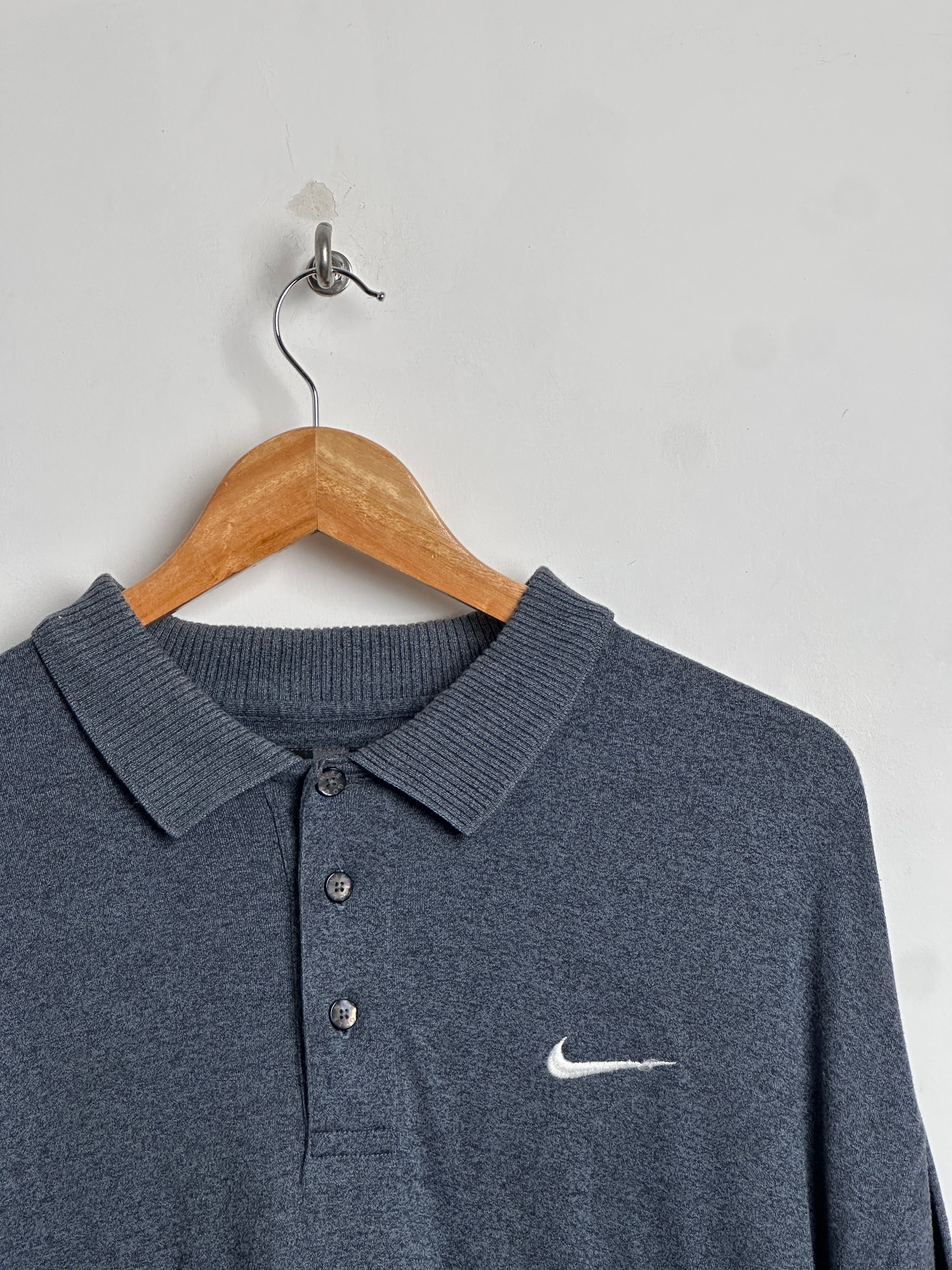 NIKE GOLF short-sleeve Polo shirt in grey