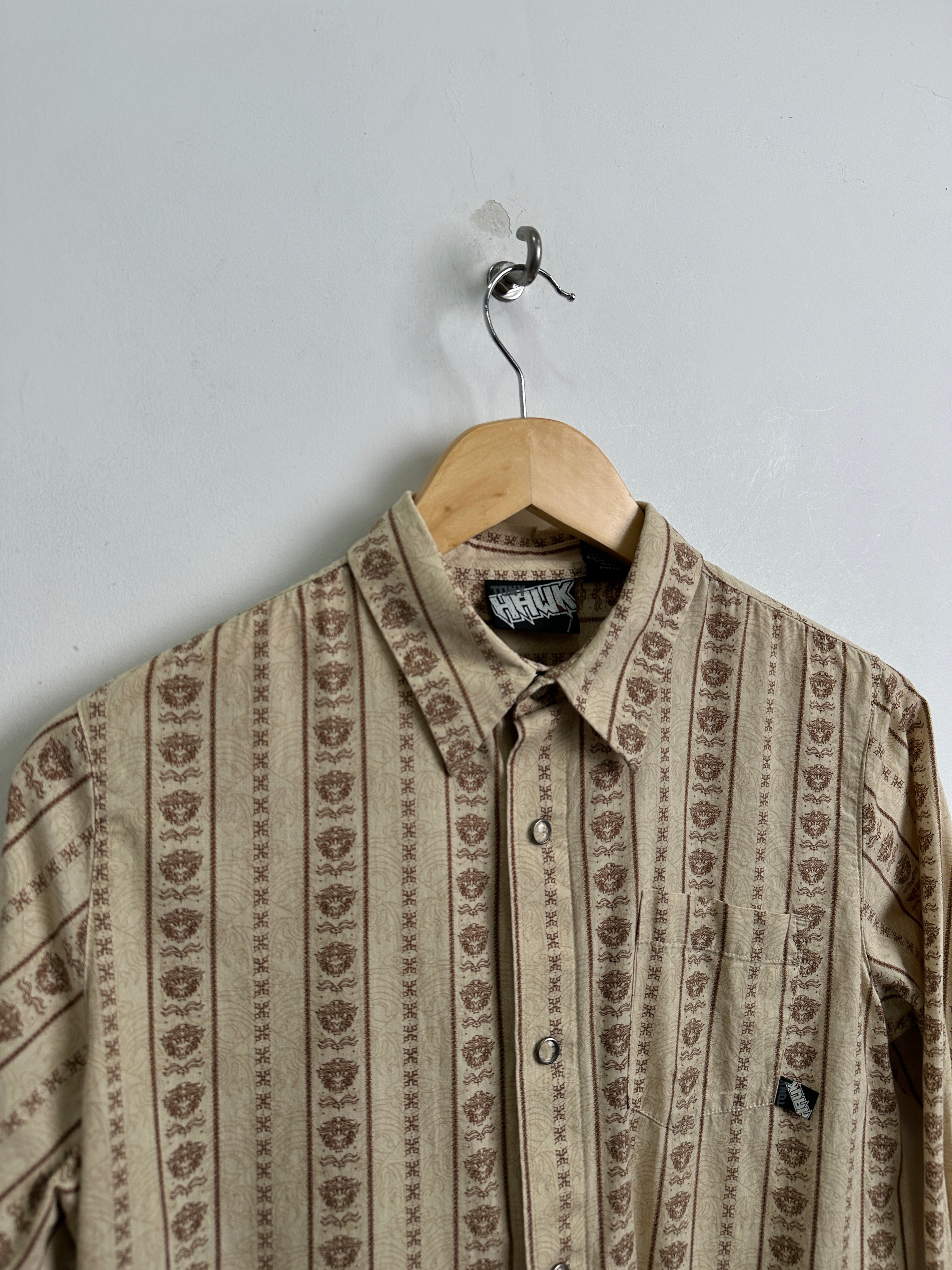 TONY HAWK long-sleeve shirt in sand beige