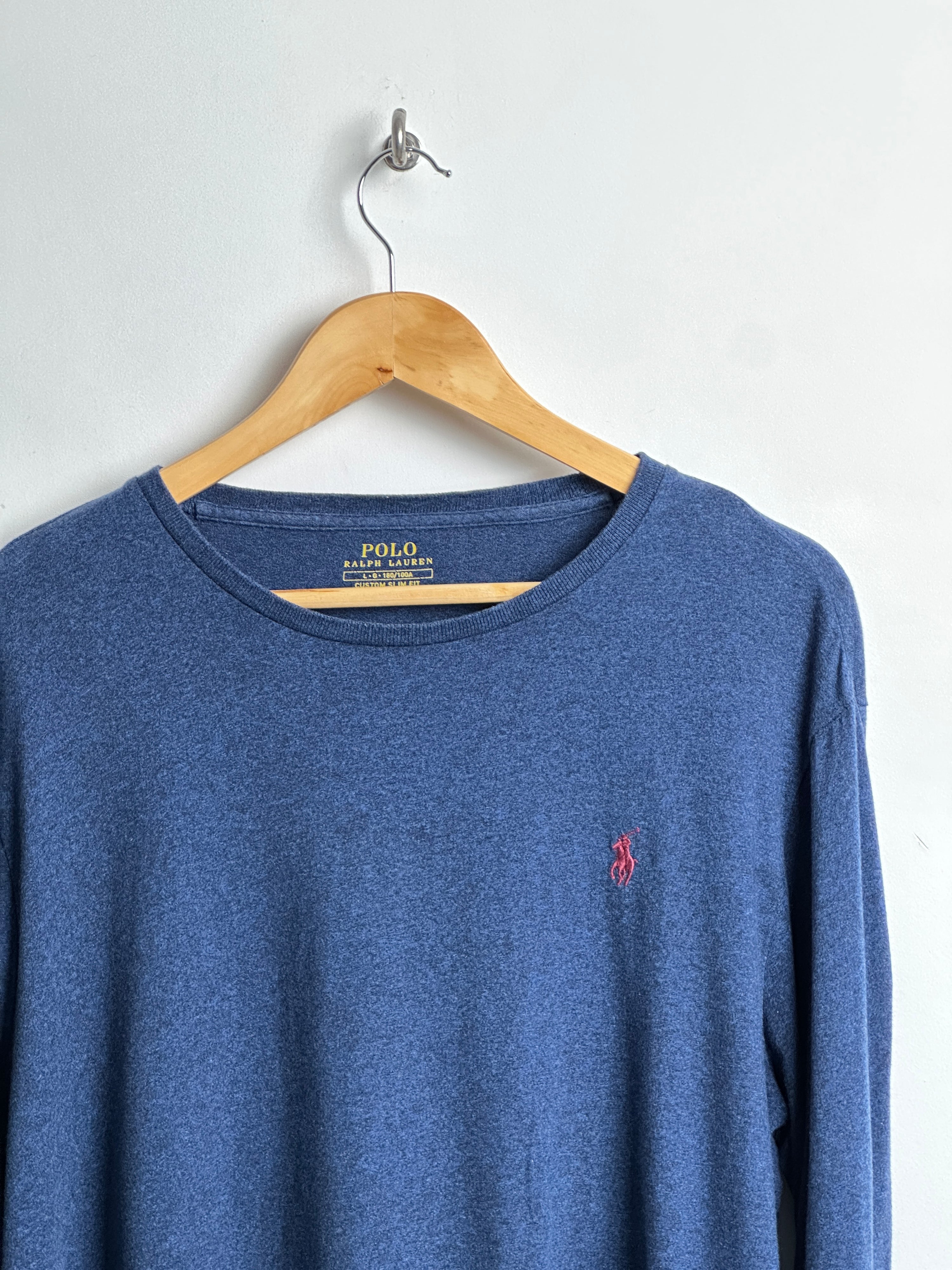 POLO RALPH LAUREN Blue Crew Neck