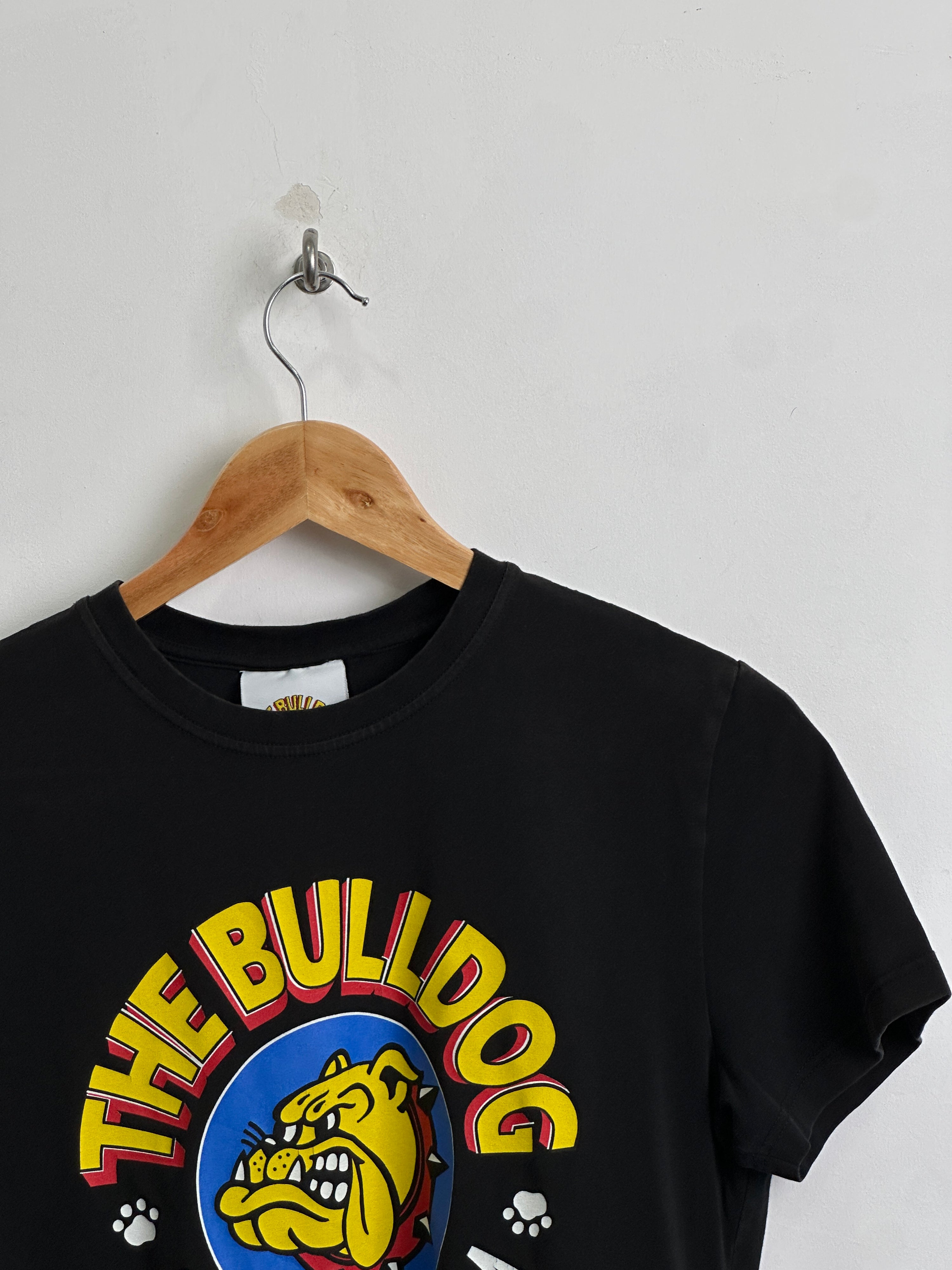 THE BULLDOG AMSTERDAM short-sleeve tee in black