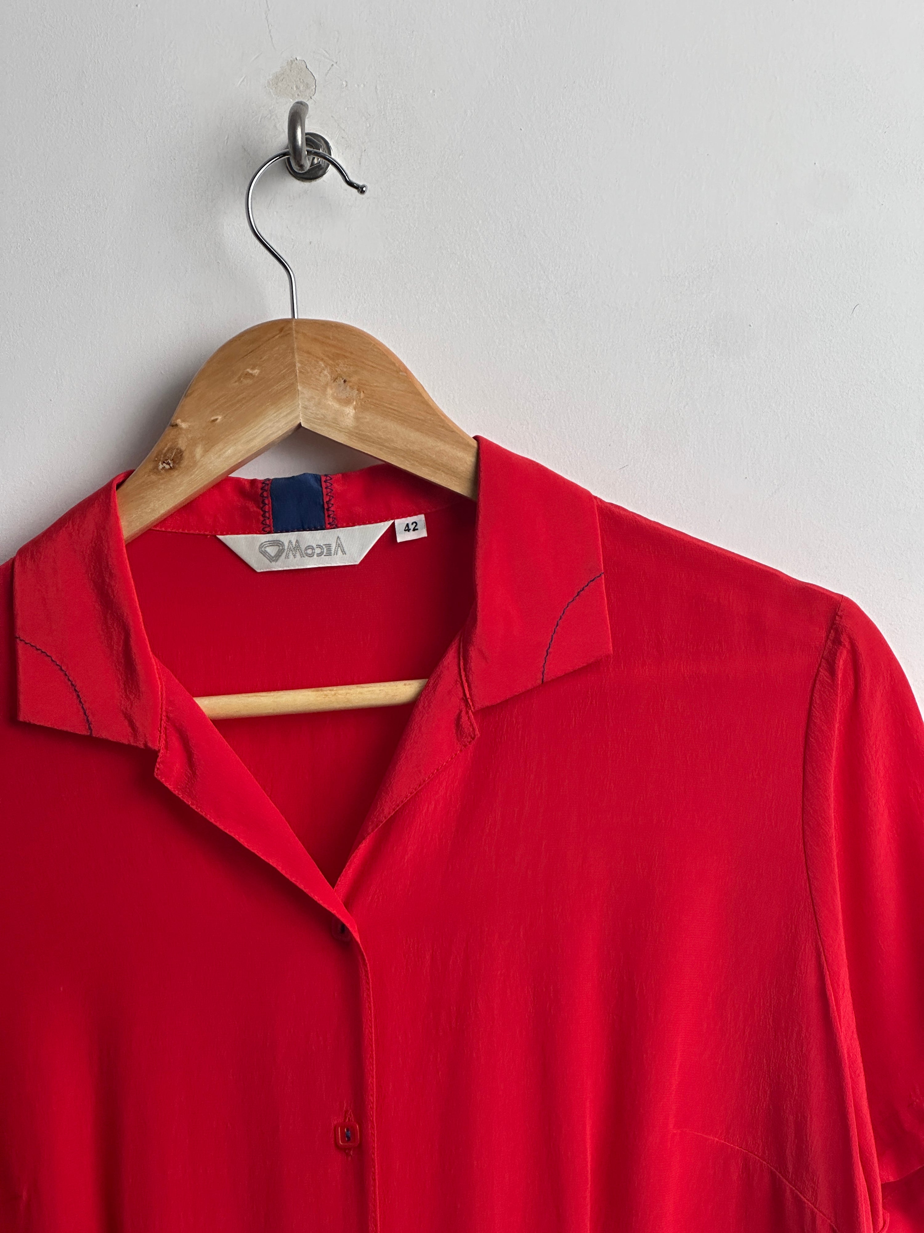 MODEA chiffon short sleeved shirt