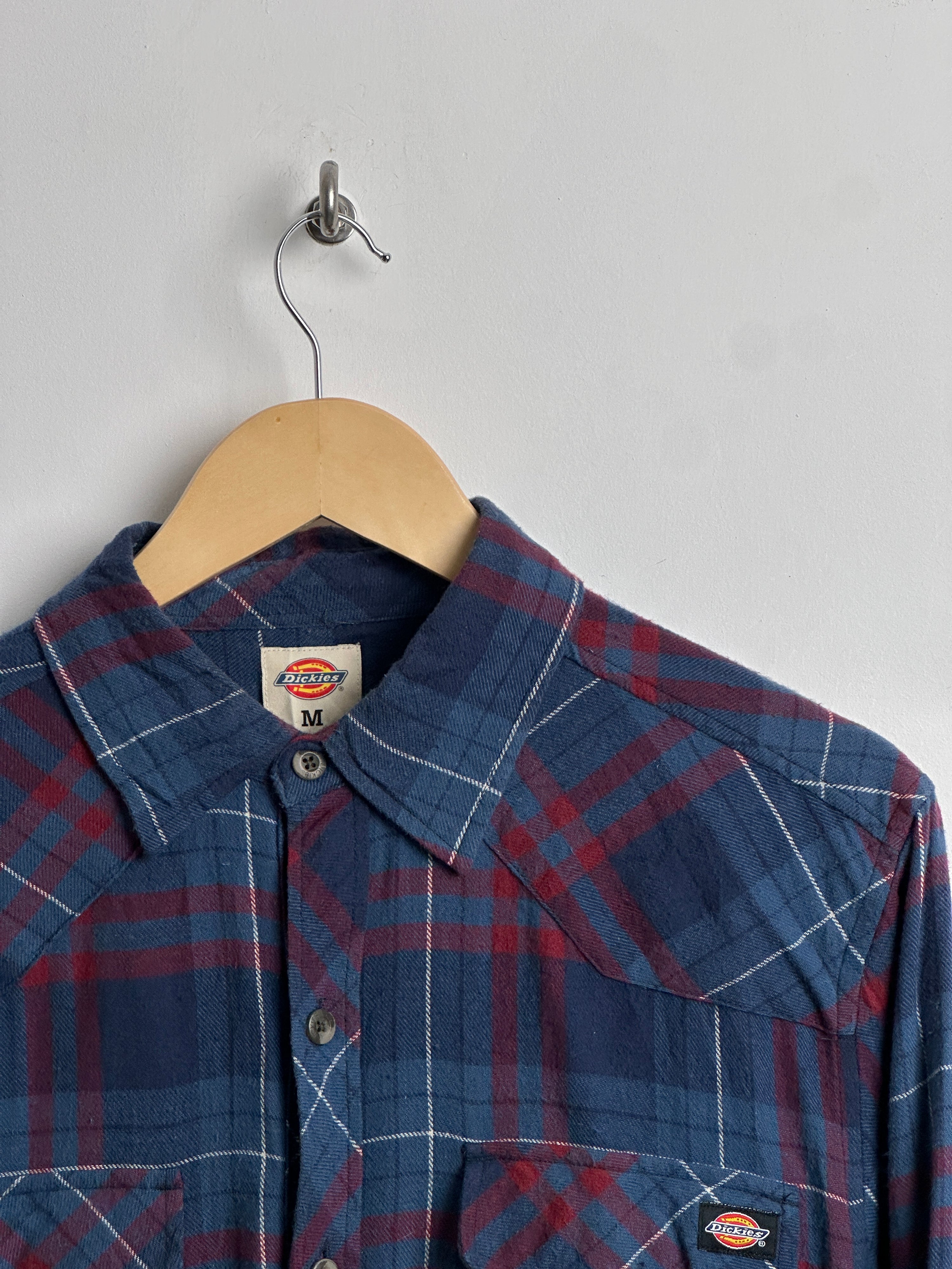 Dickies blue and red flannel