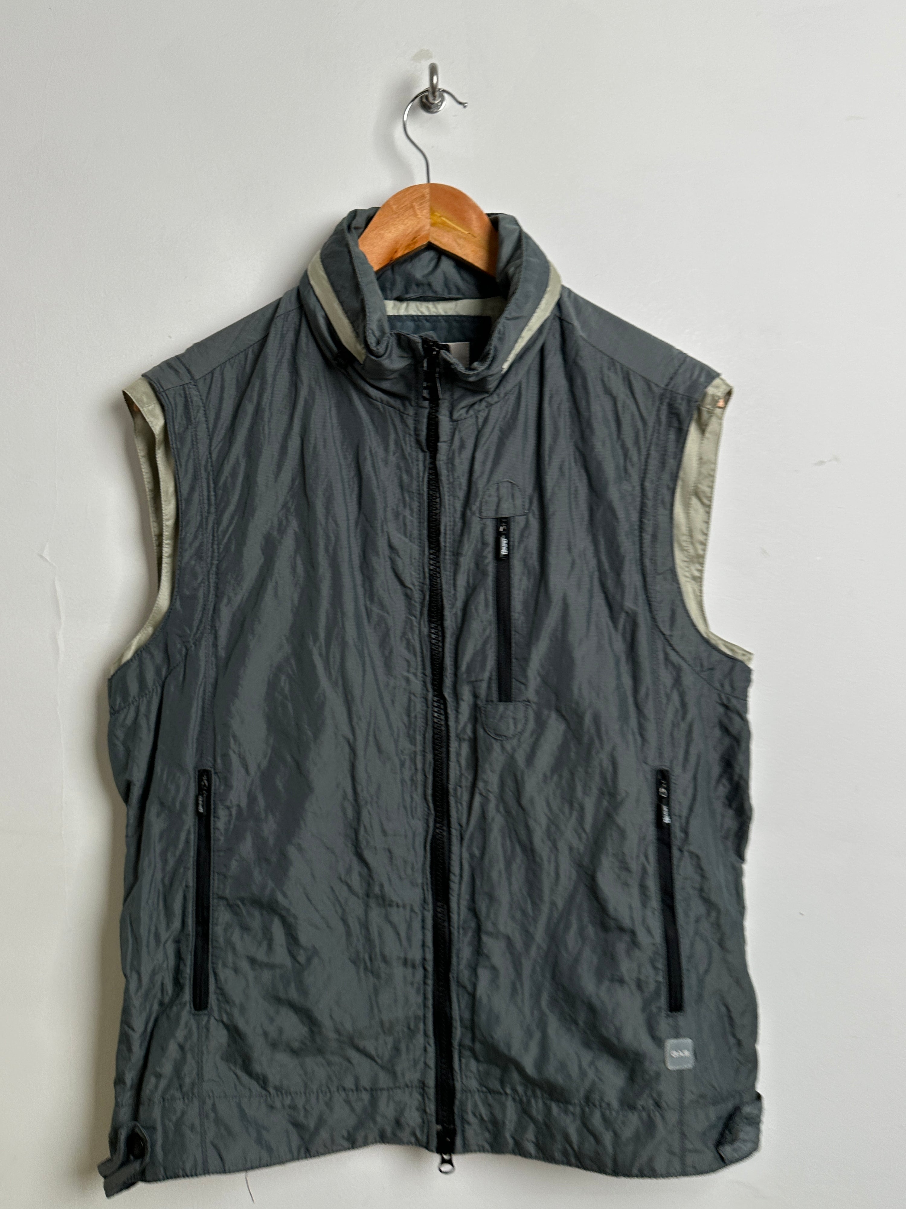 GAS waterproof vest with hood