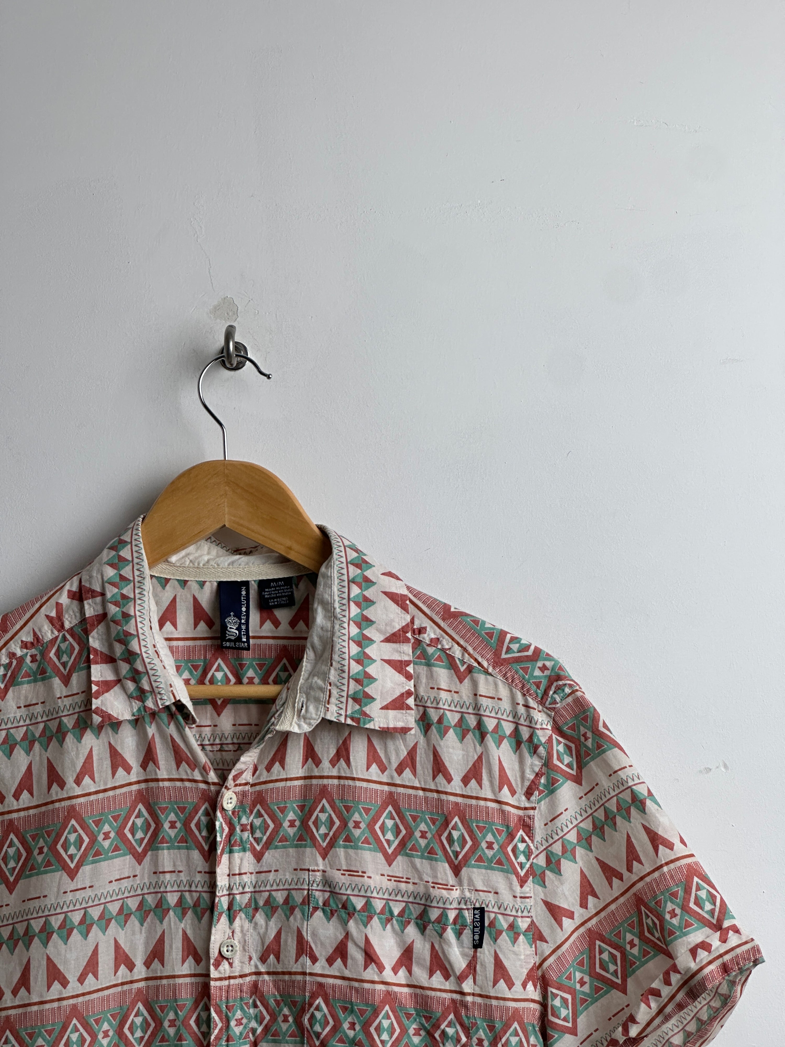 SOUL STAR BE THE REVOLUTION Printed shirt