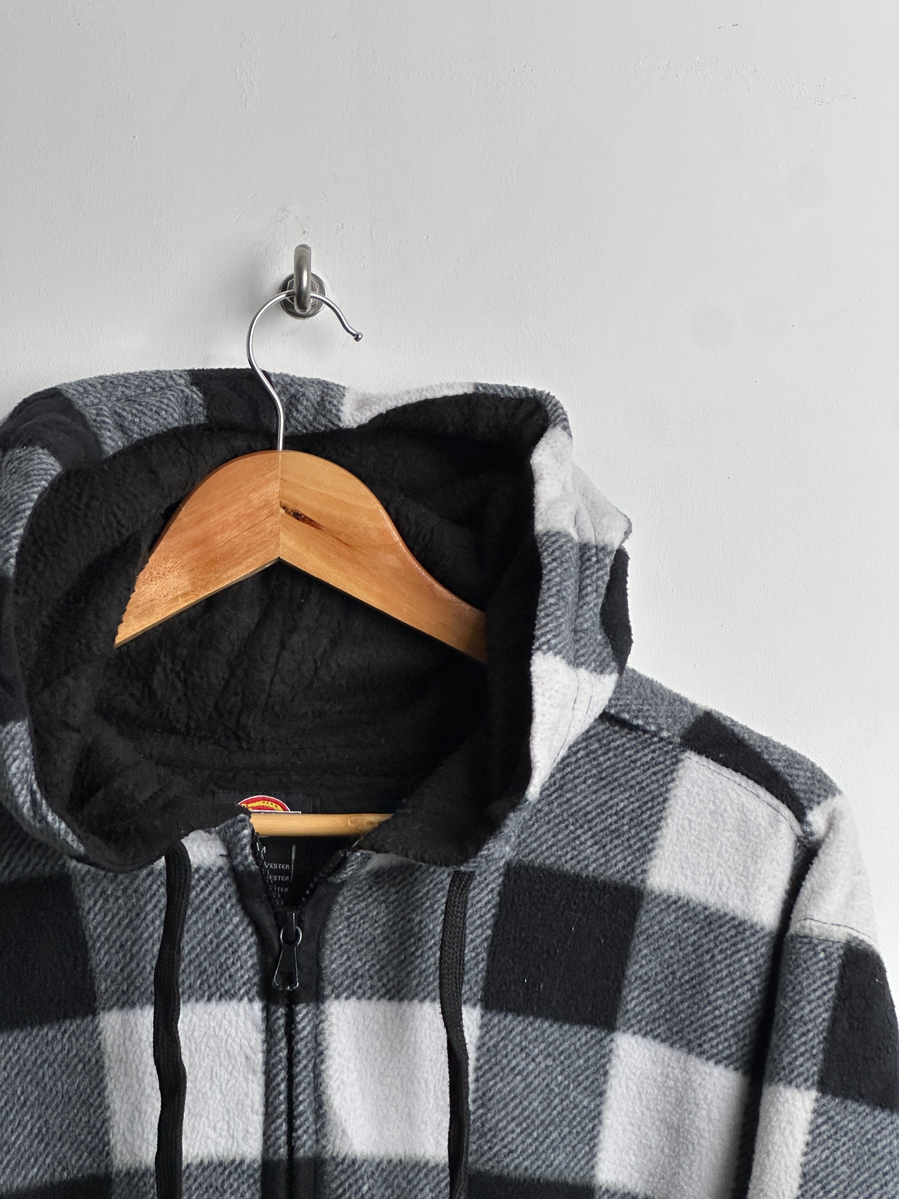 Dickies flannel jacket with hood