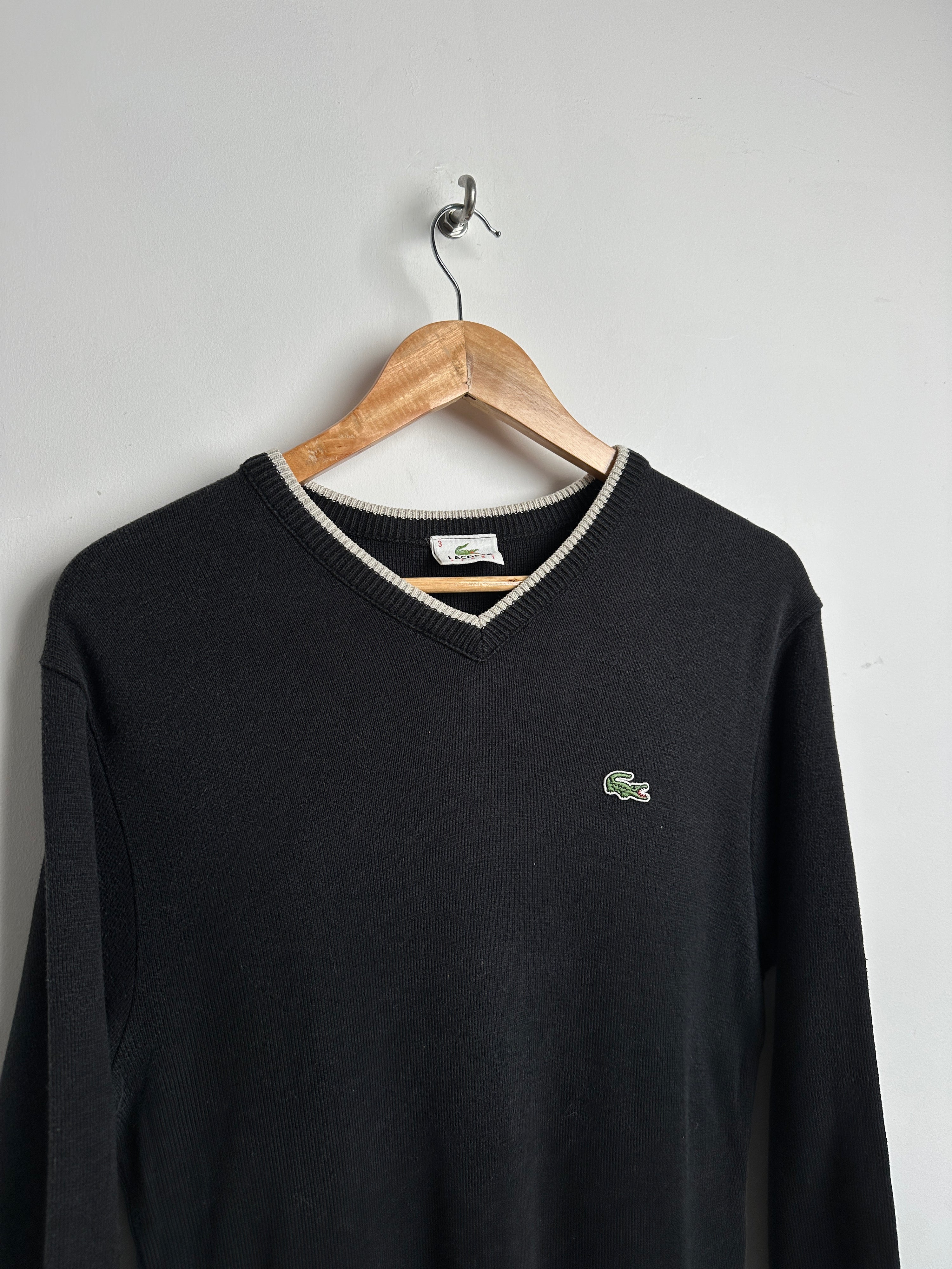 Lacoste heavy black long sleeve