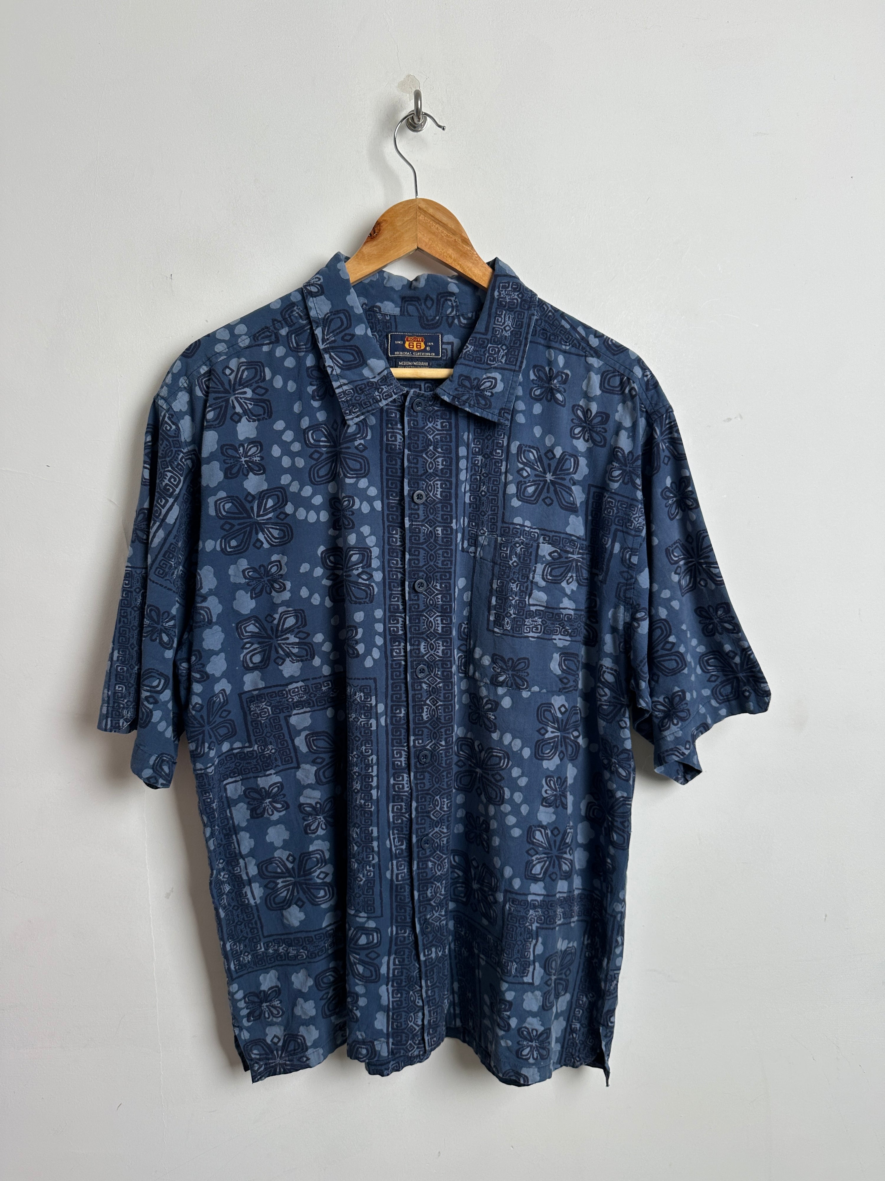 ROUTE 66 Patterned Shortsleeved Shirt